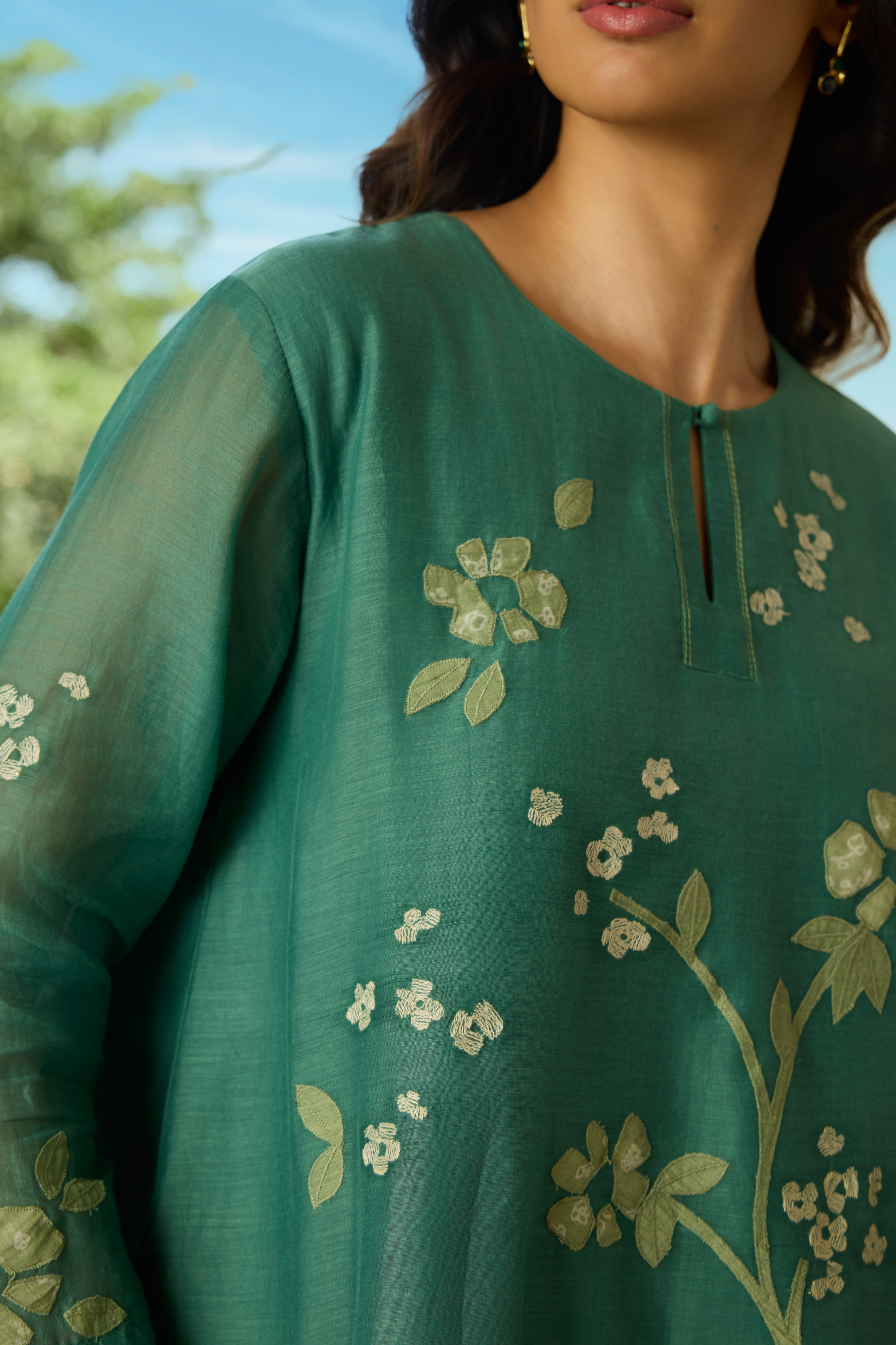 Jade Applique Co-ord Set