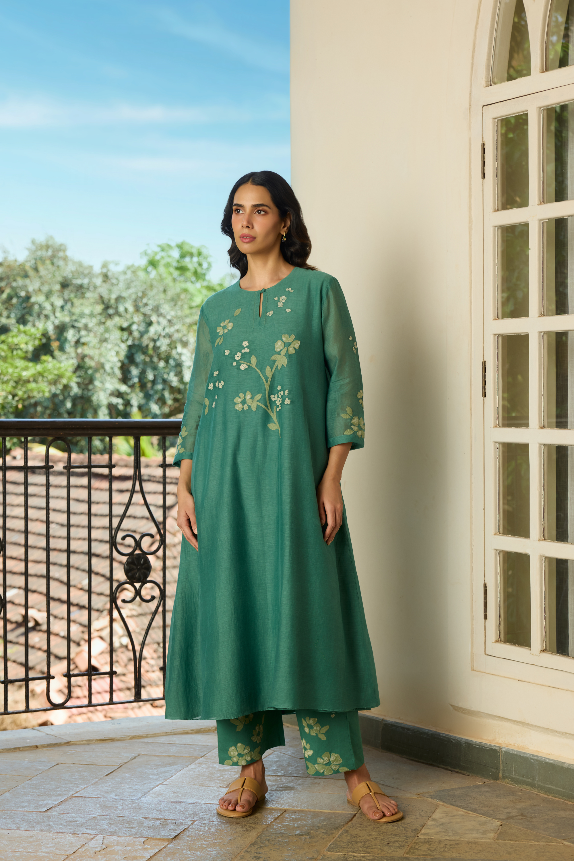 Jade Applique Co-ord Set