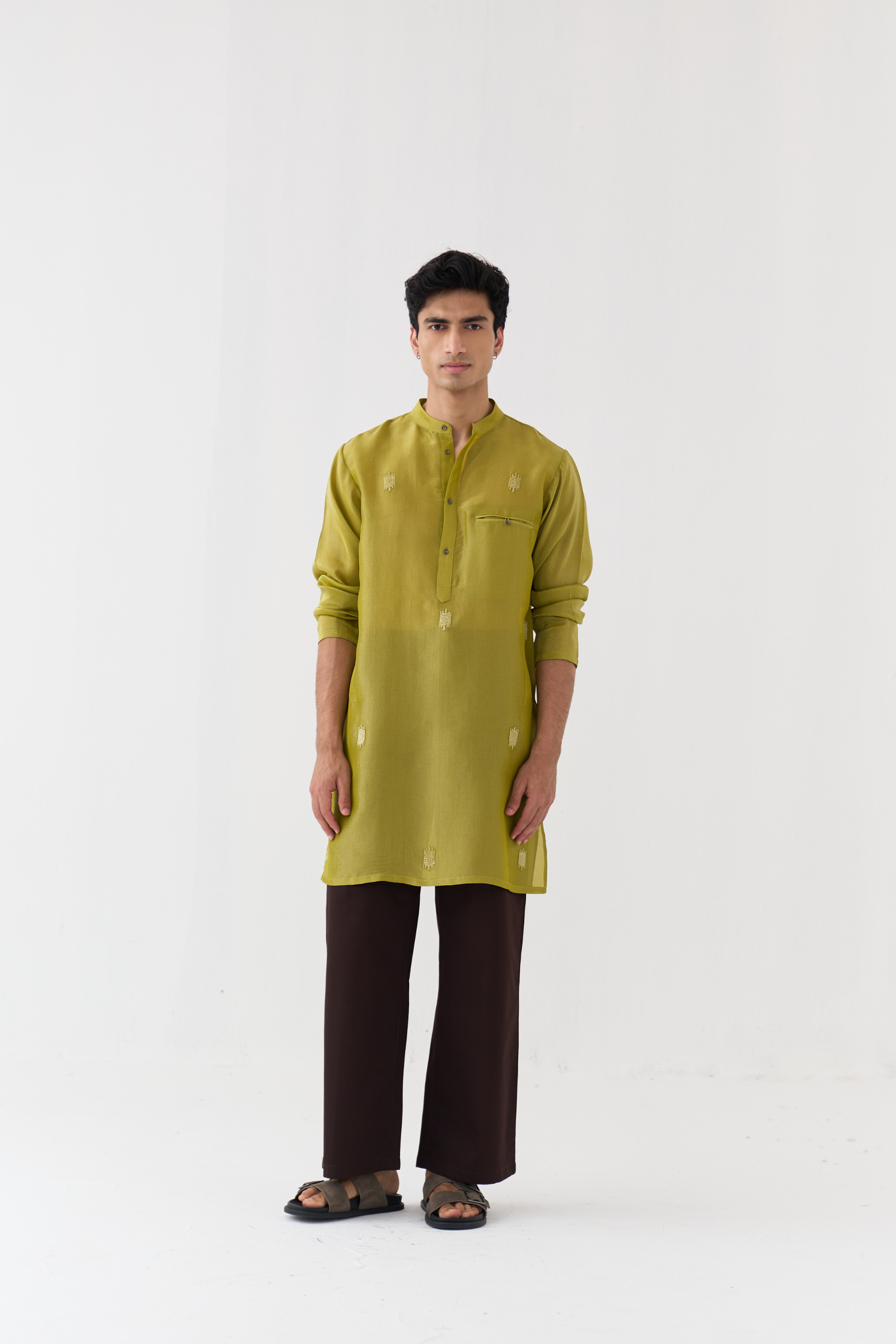 Hand Emb. Detail Kurta Co-ord