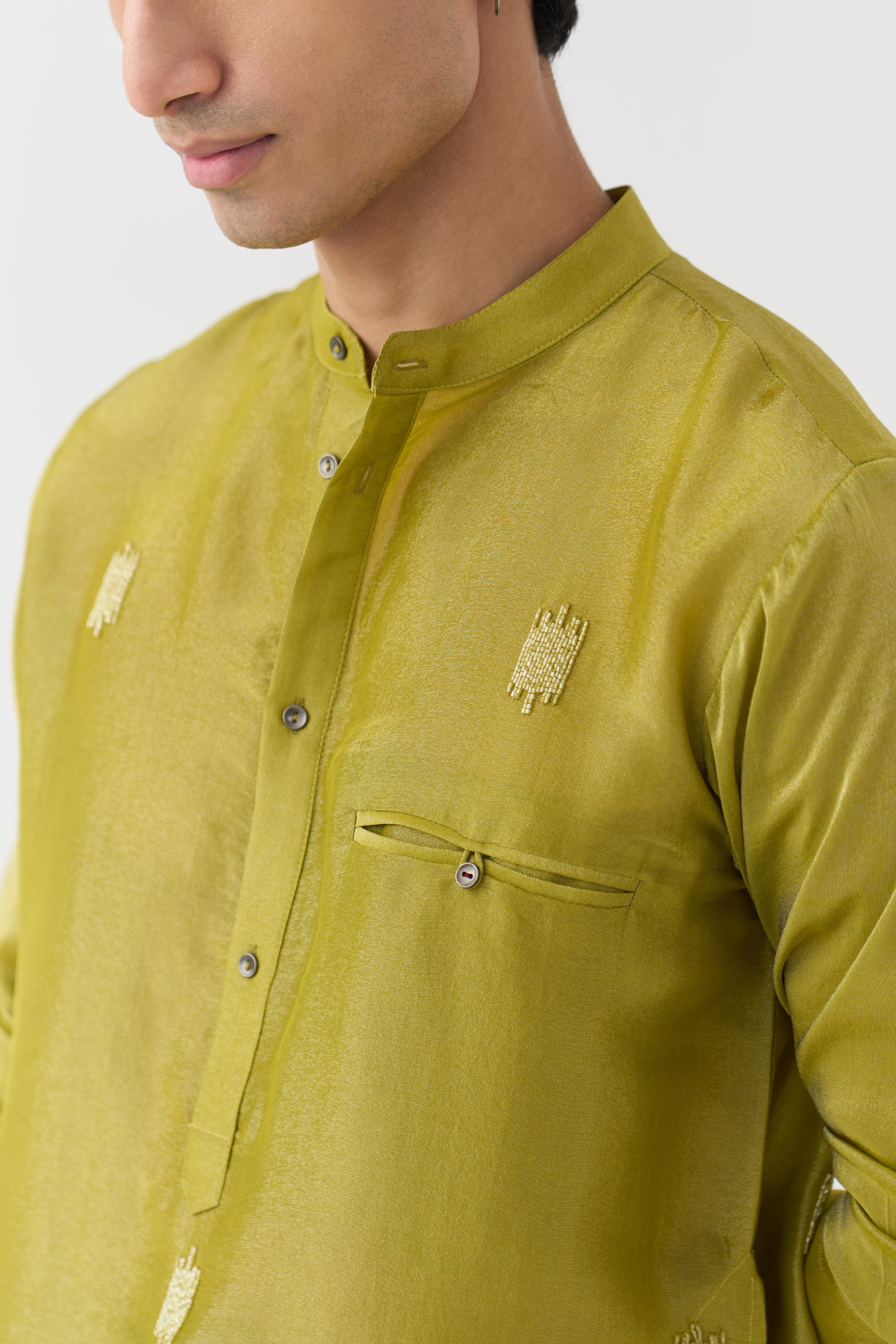 Hand Emb. Detail Kurta Co-ord