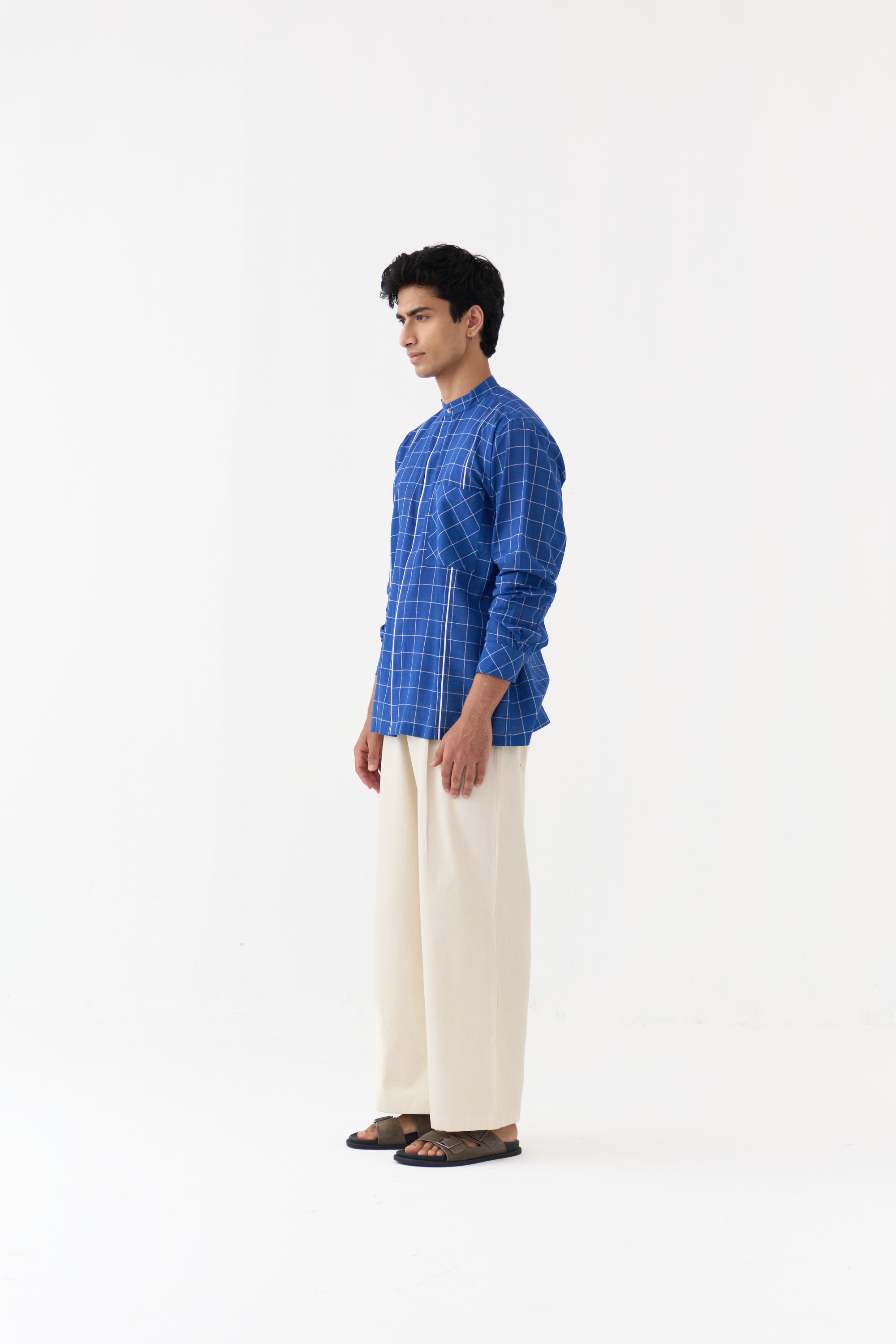 Piping Detail Shirt Co-ord