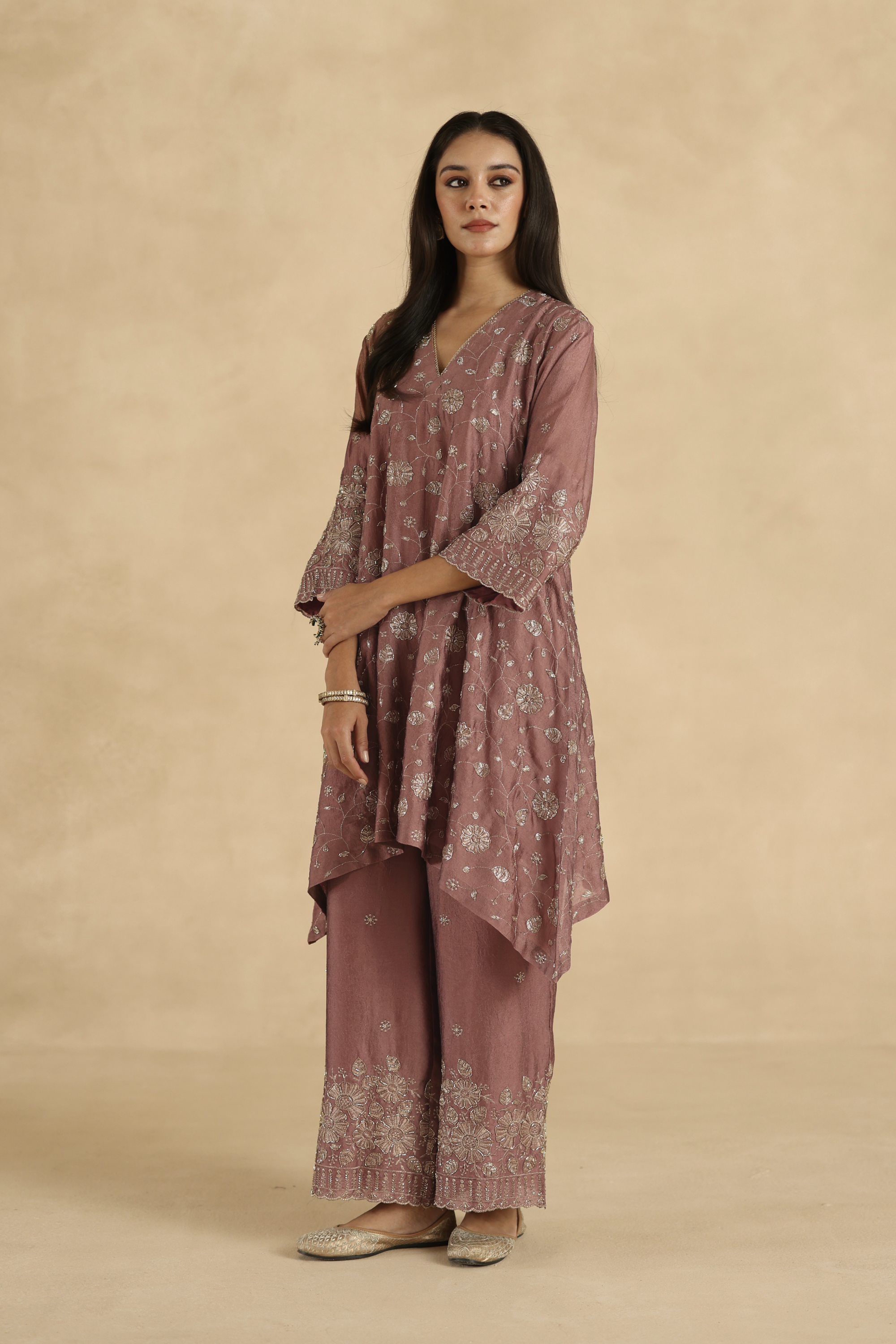 Polki Farshi Set