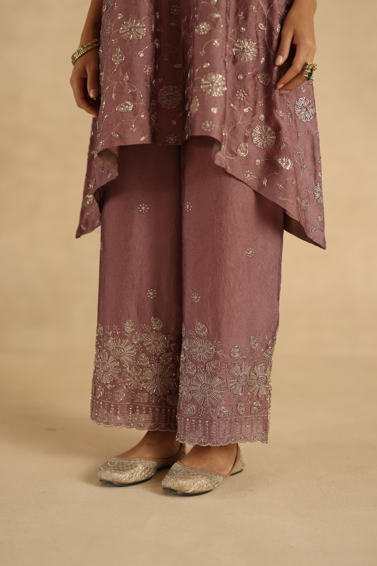 Polki Farshi Set