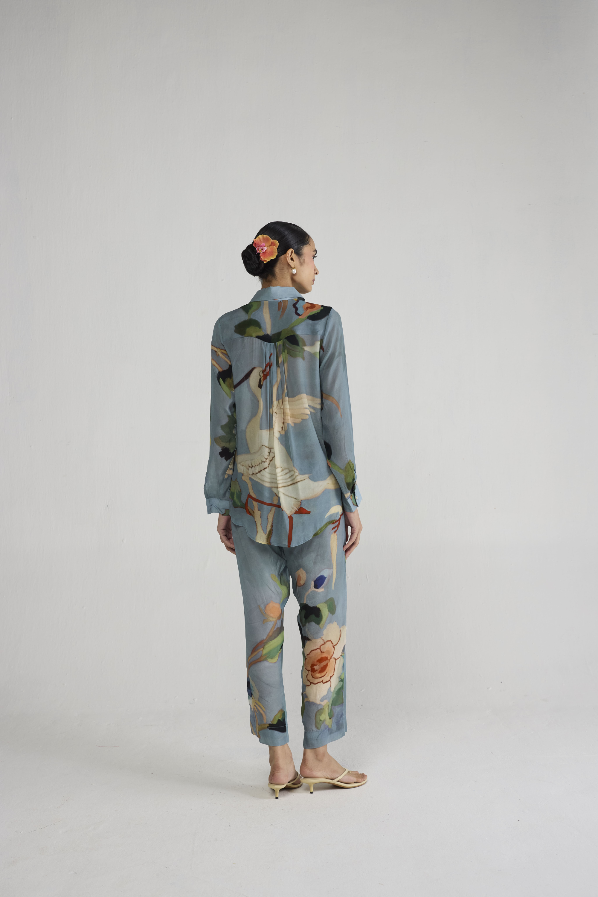 Asagao Crepe Co-ord Set
