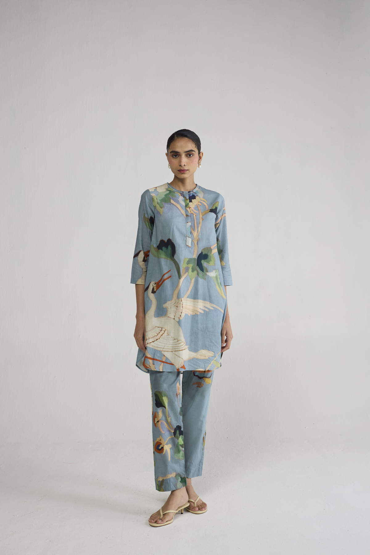 Asagao Short Kurta Set