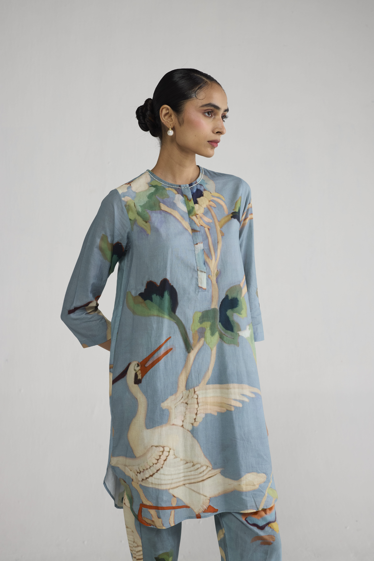 Asagao Short Kurta Set