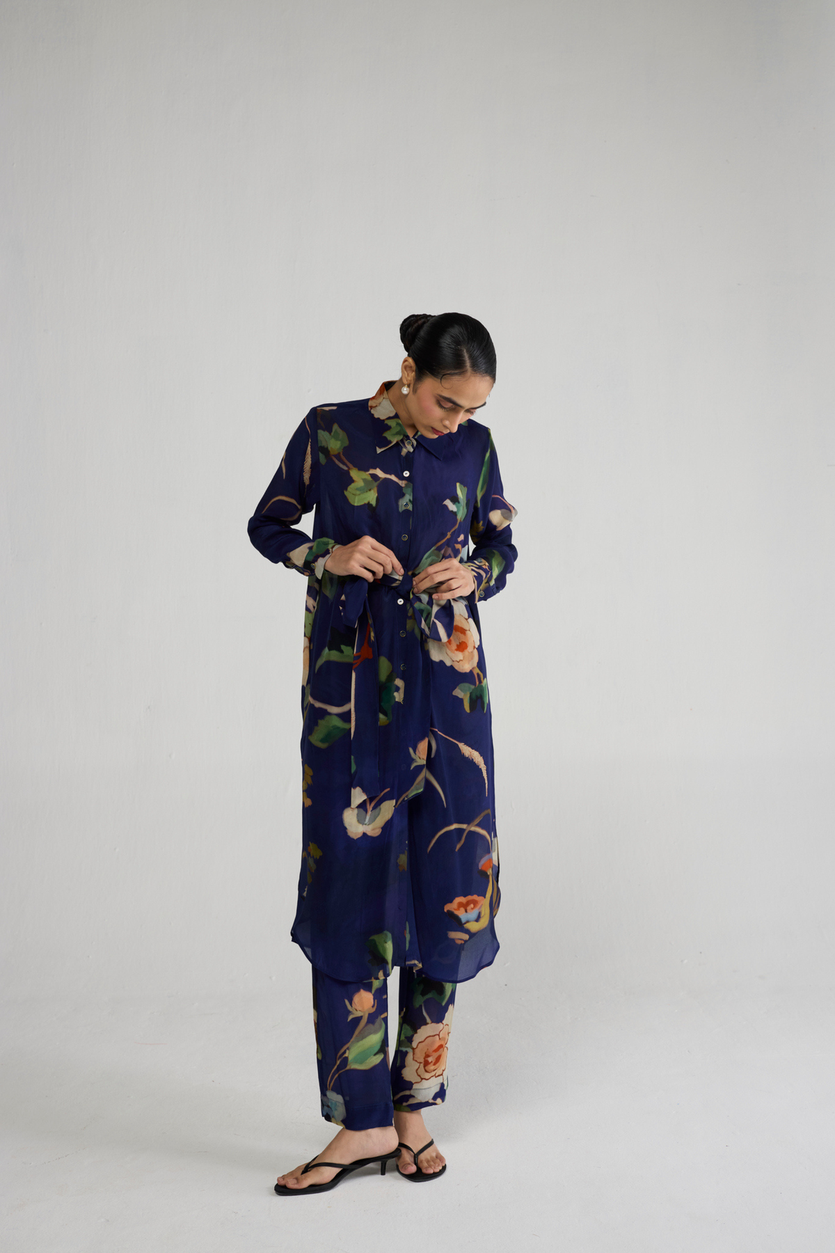 Fuji Wrap Kurta Set