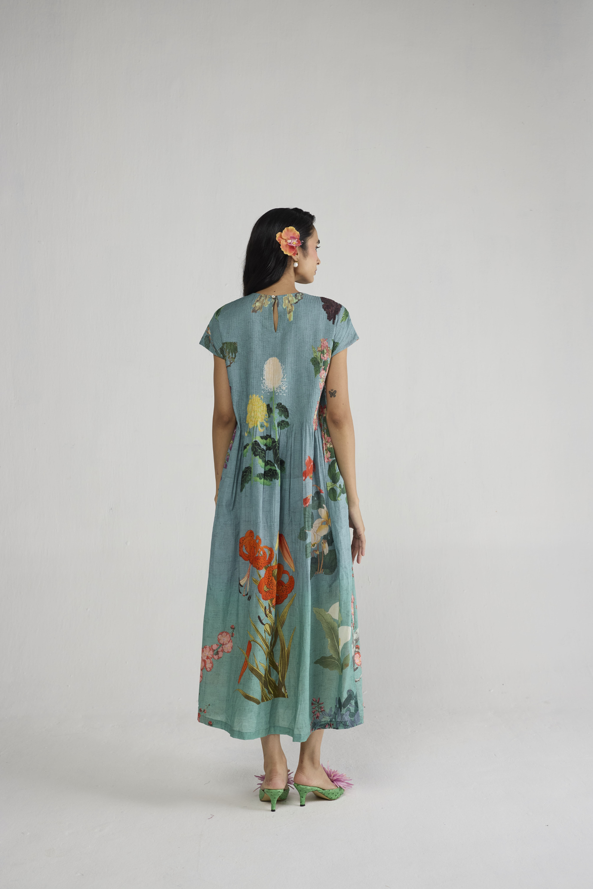Itsuki Pintucks Dress