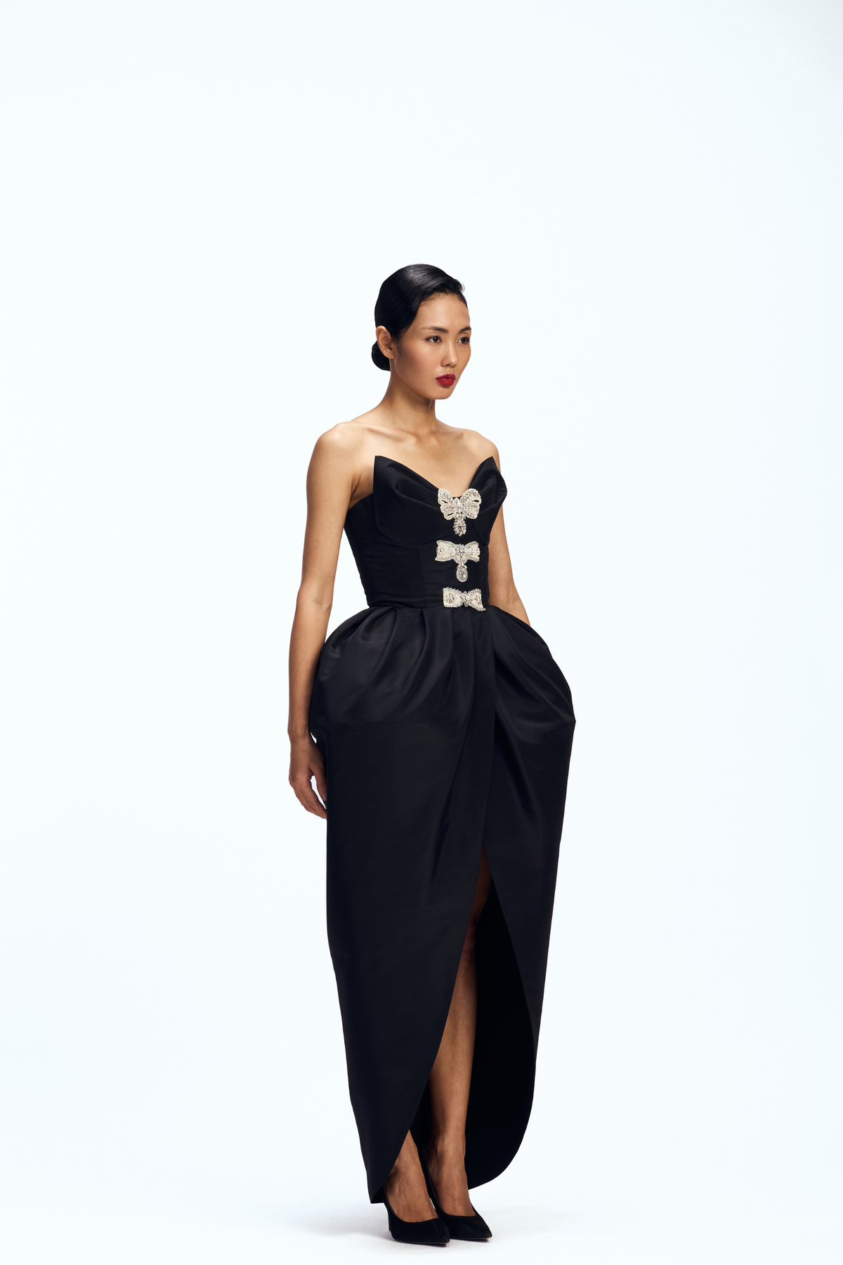 Sculpted Strapless Dress