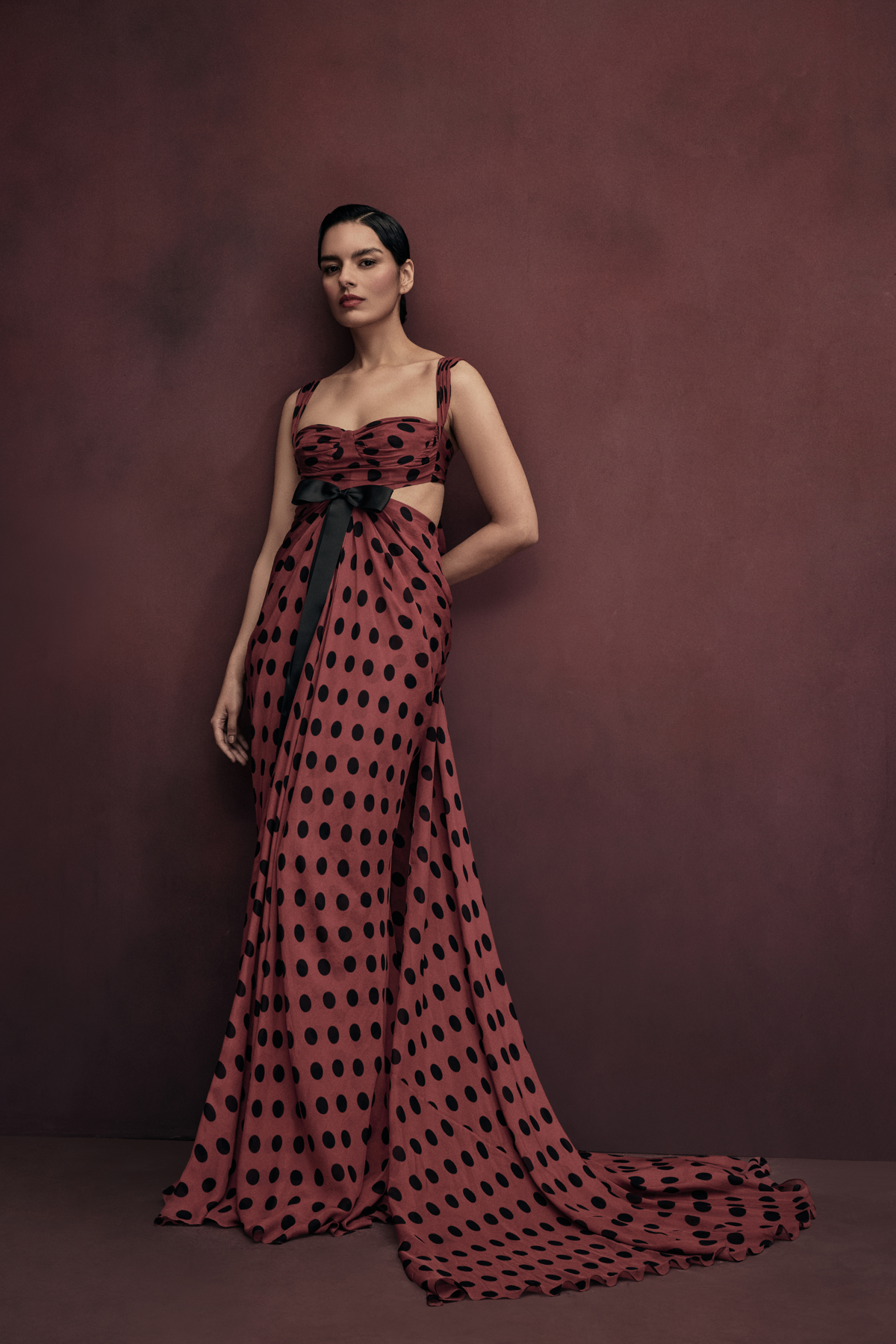 Mermaid Cut-out Gown