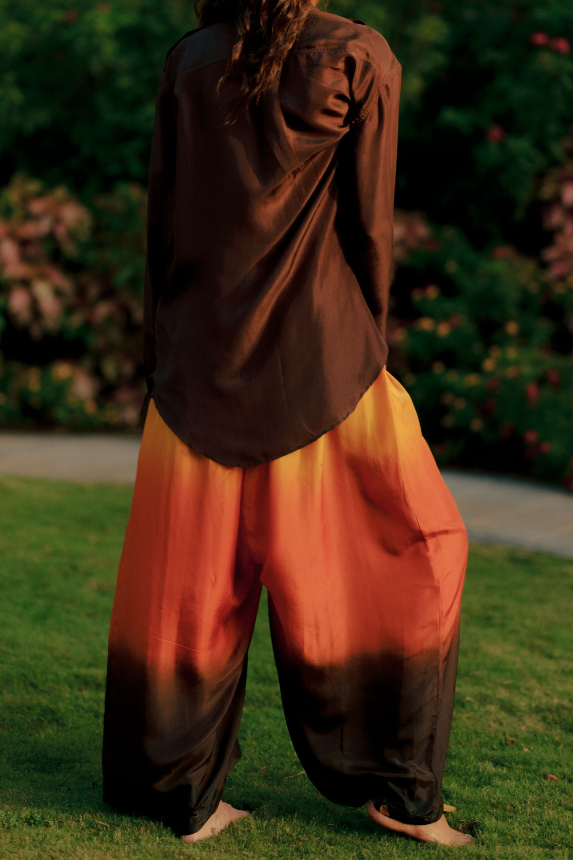 Arka Sunset Silk Set