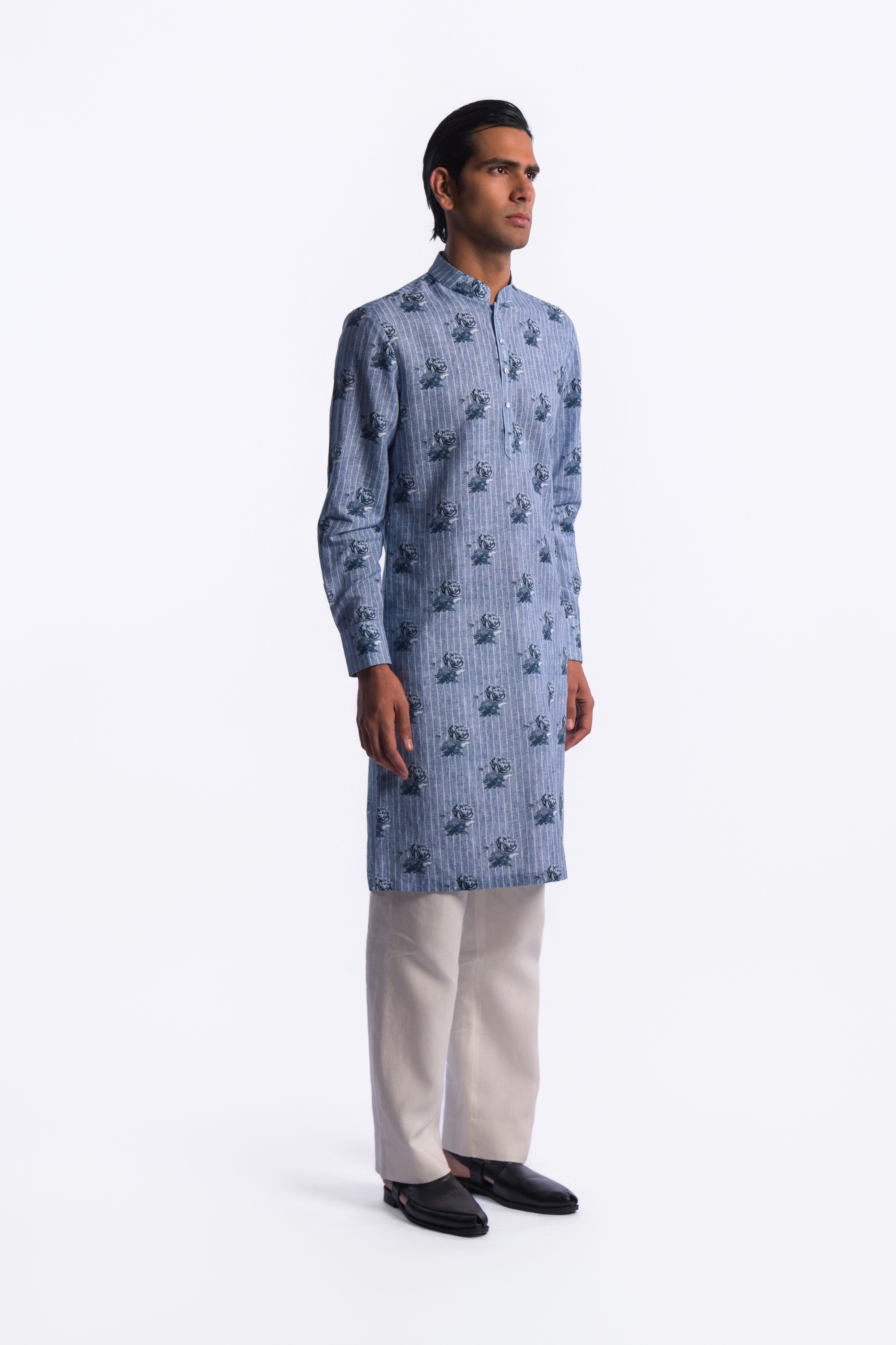 Digital Print Men's Kurta