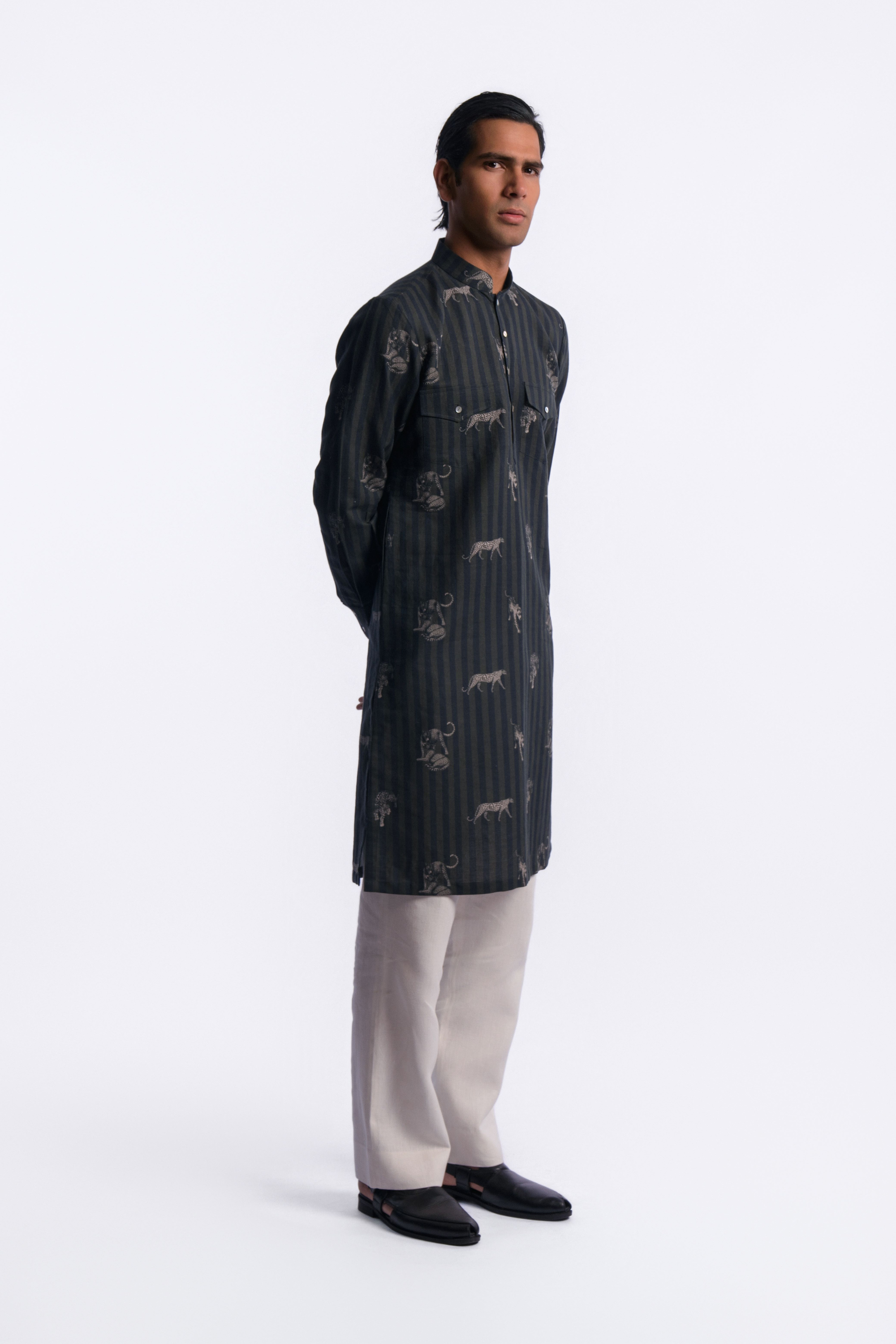 Digital Print Men's Kurta