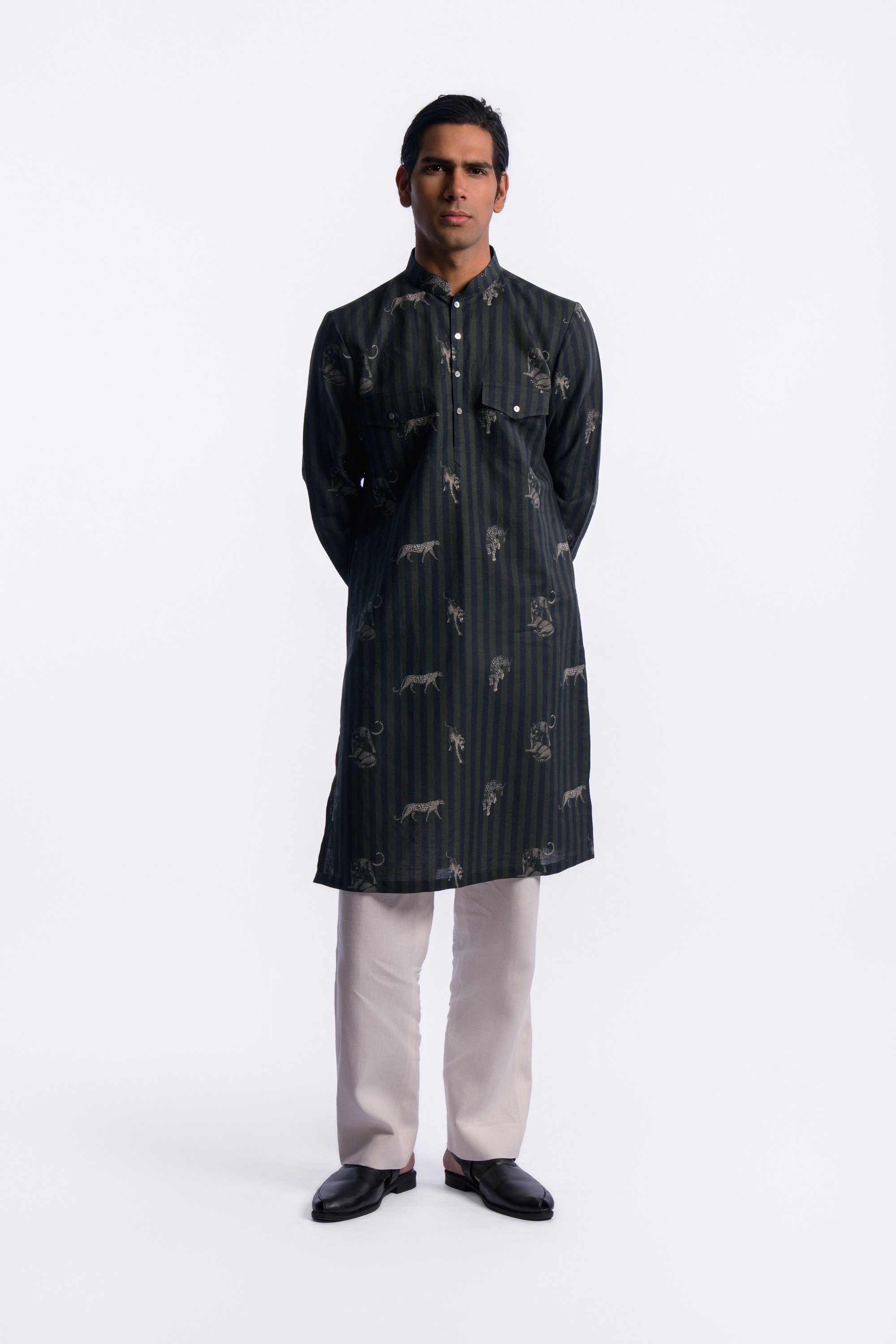 Digital Print Men's Kurta