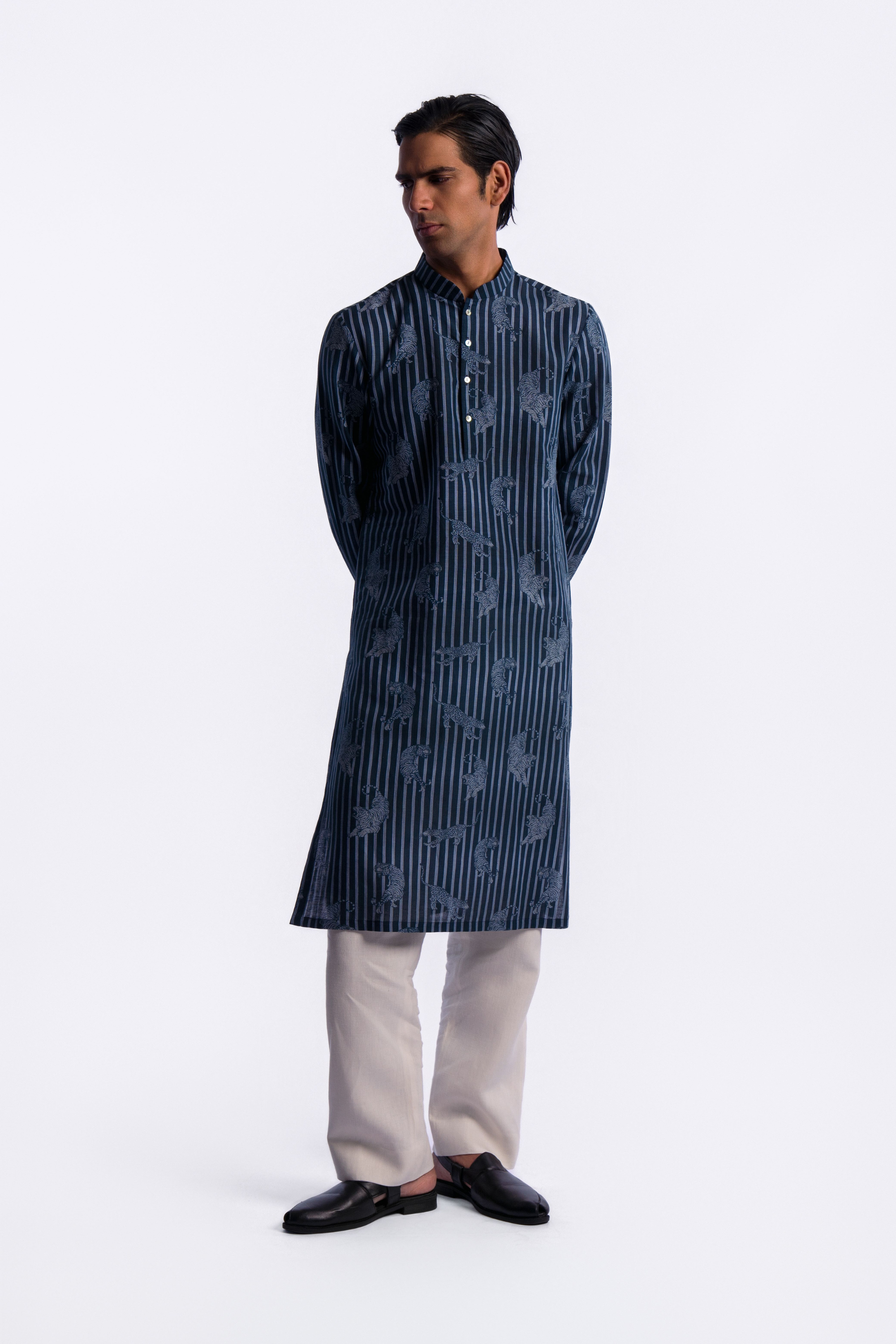 Digital Print Men's Kurta