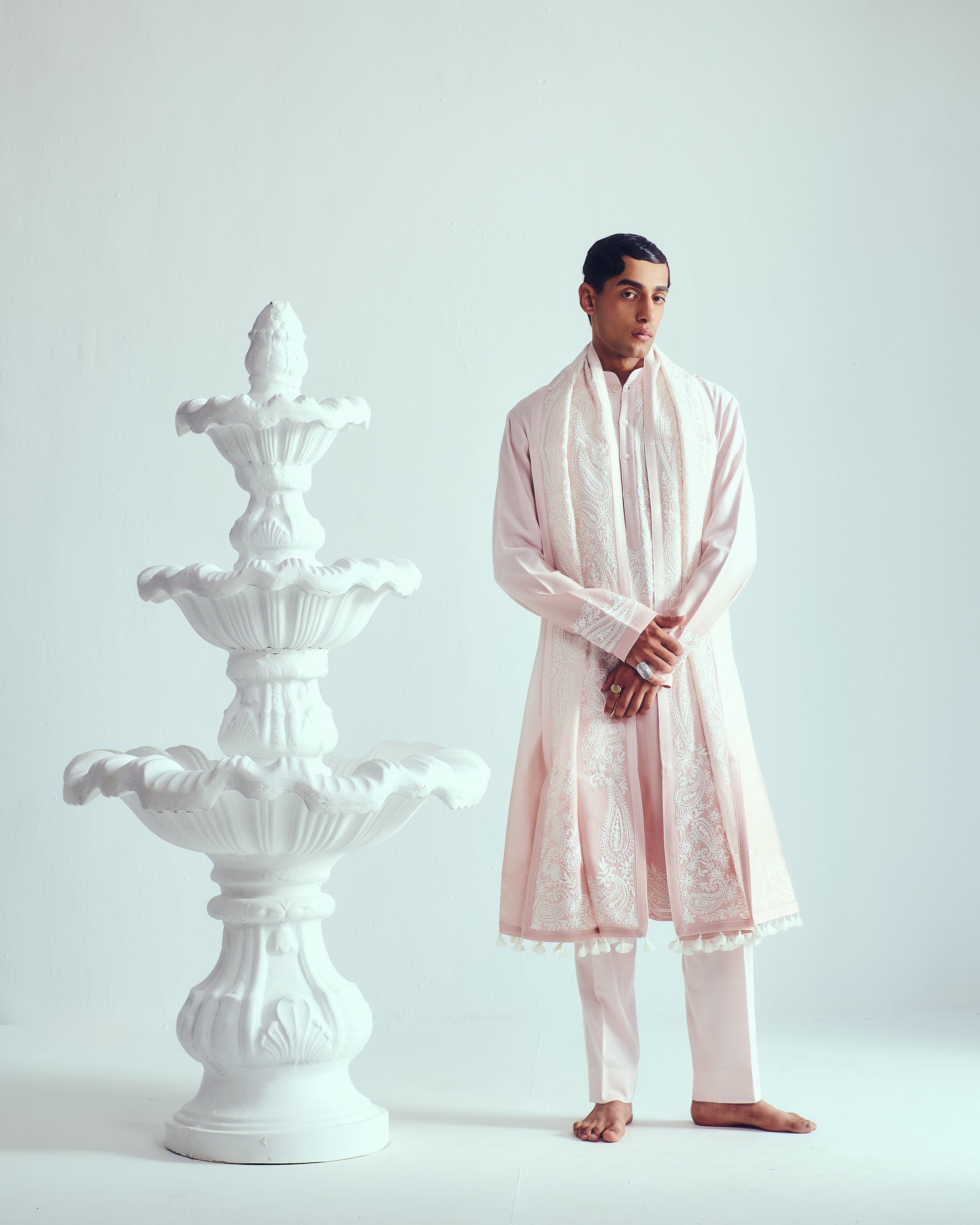Kurta With Pyjama Pants And Dupatta