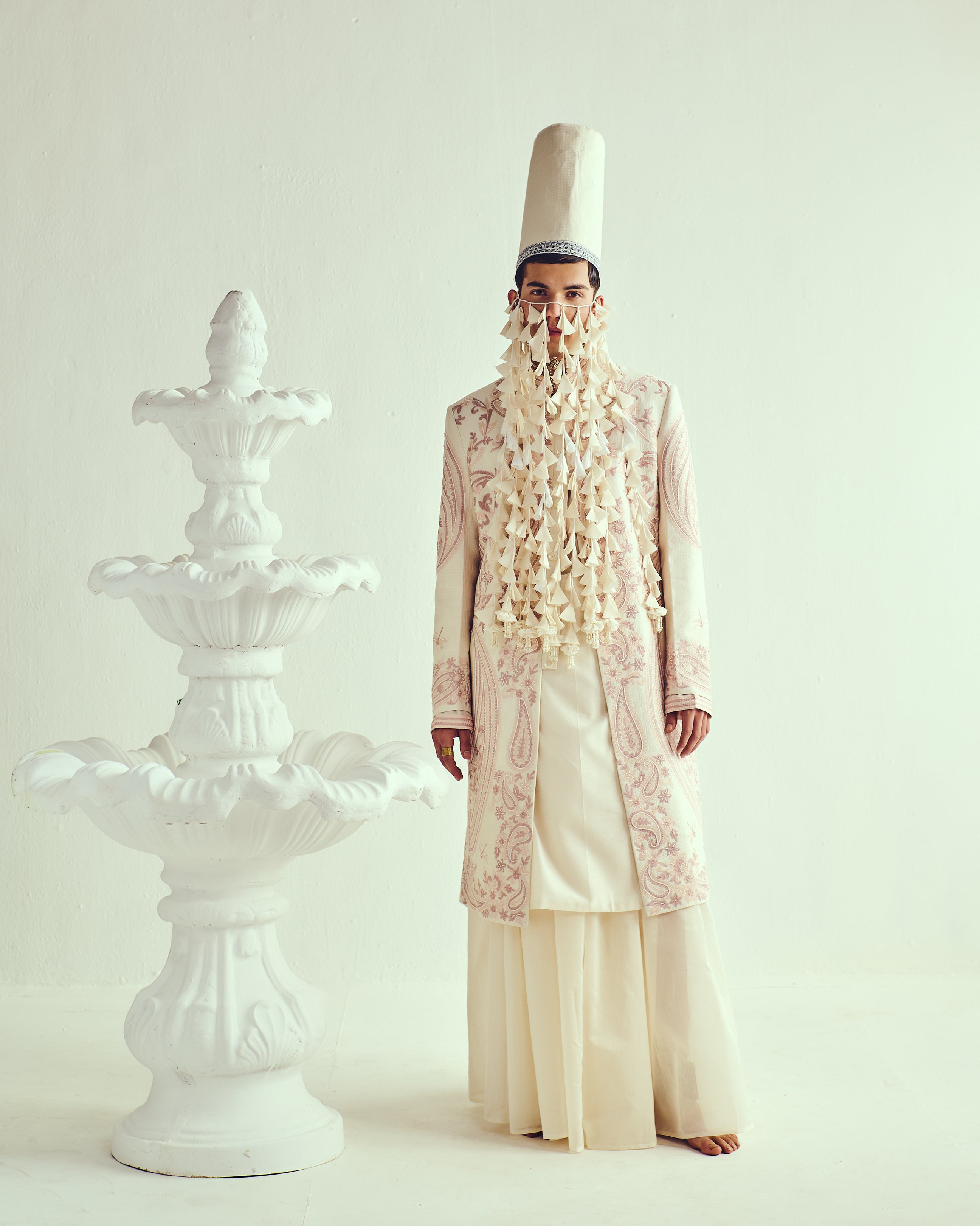Kurta With Pyjama Pants And Sherwani