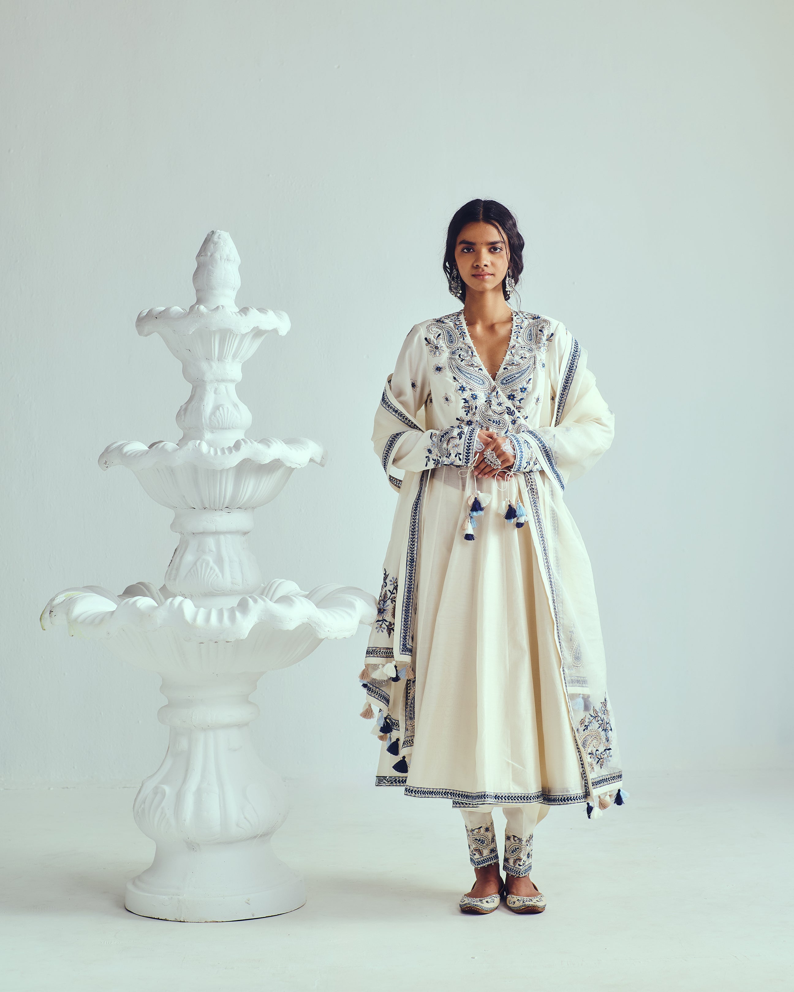Angrakha Anarkali Set