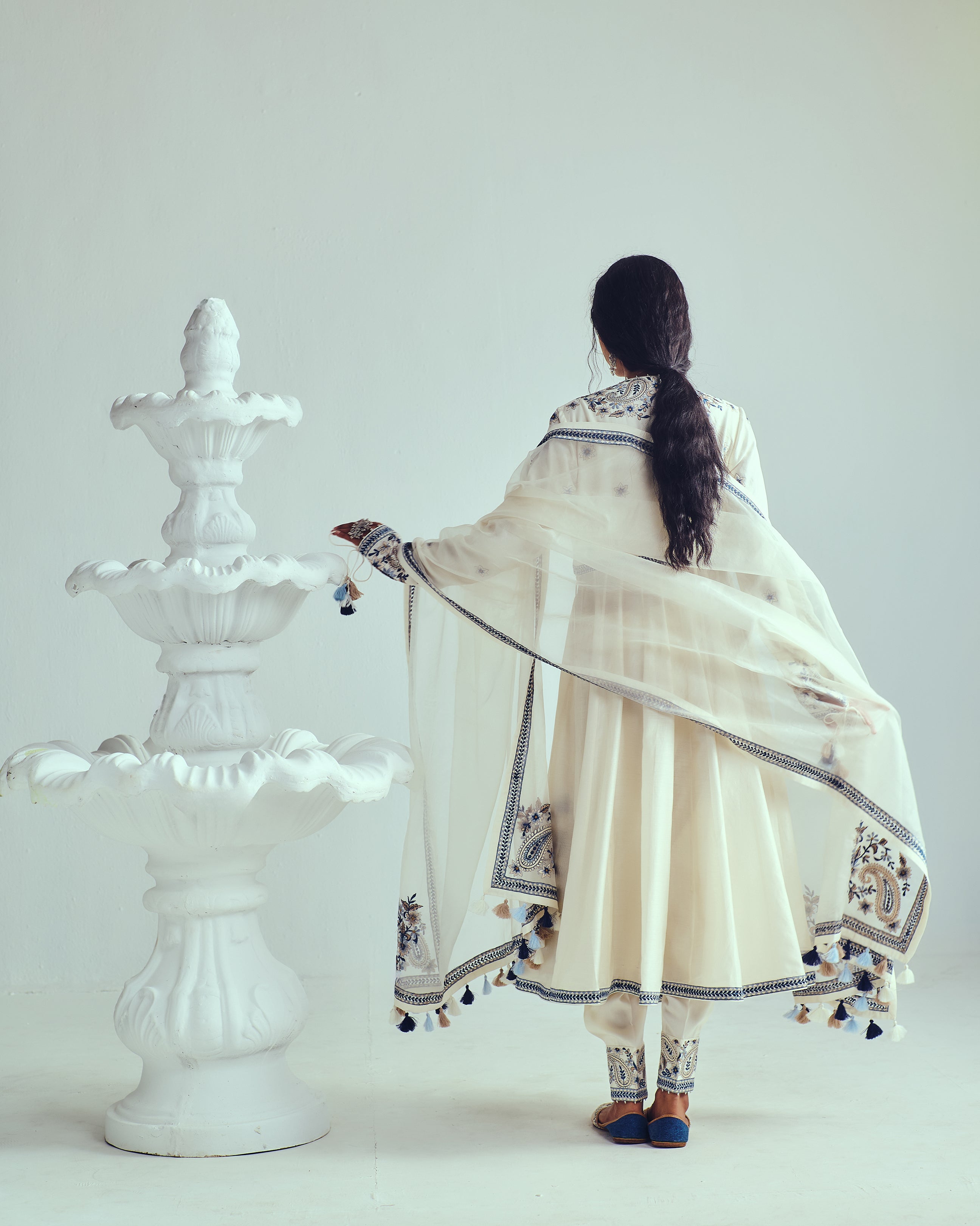 Angrakha Anarkali Set
