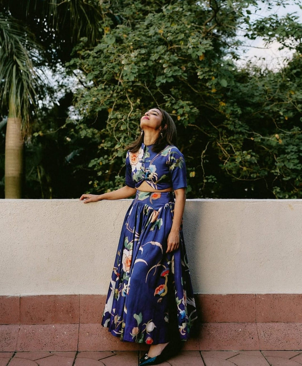 Fuji Blouse & Skirt Set
