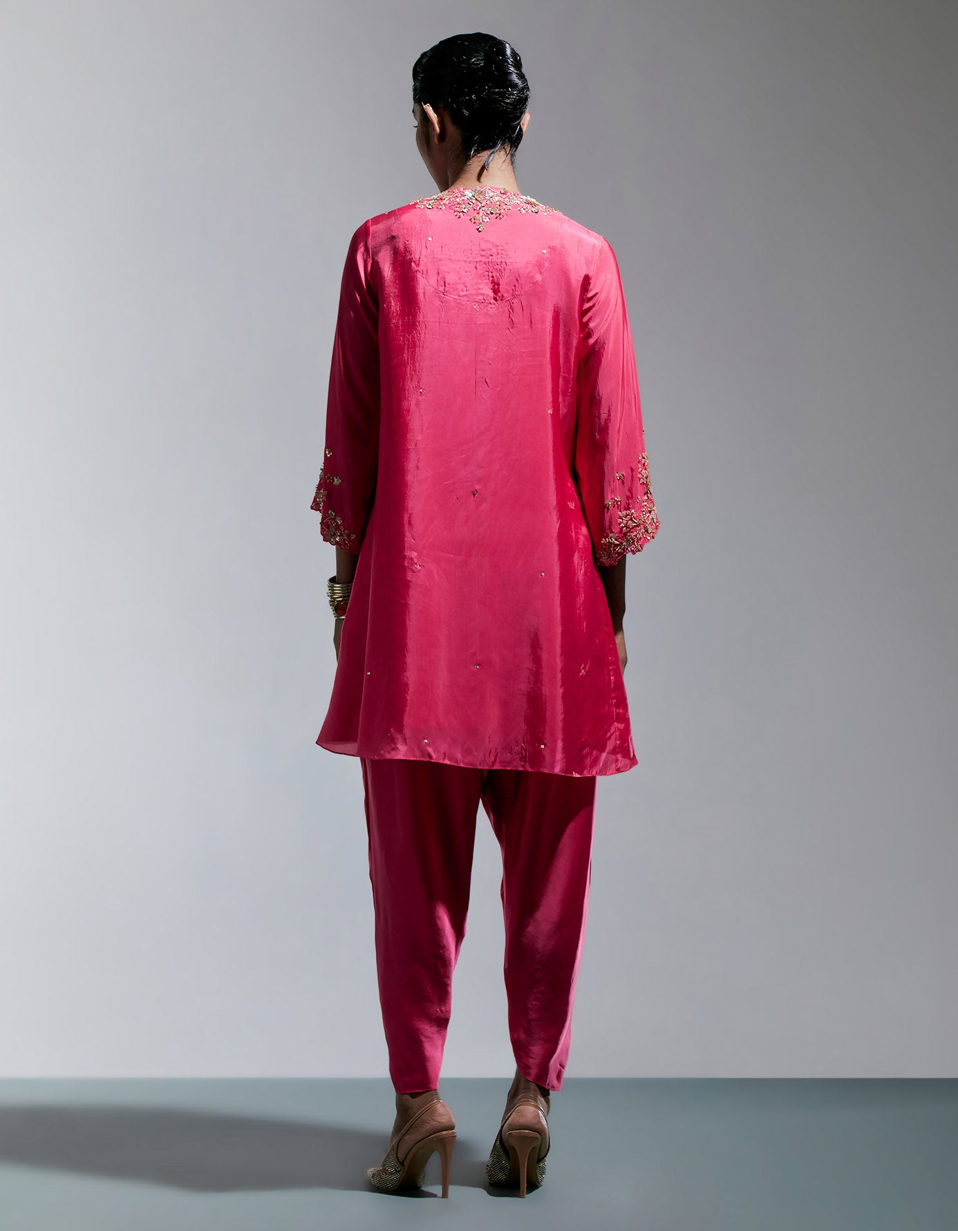 Raspberry Salwar Set