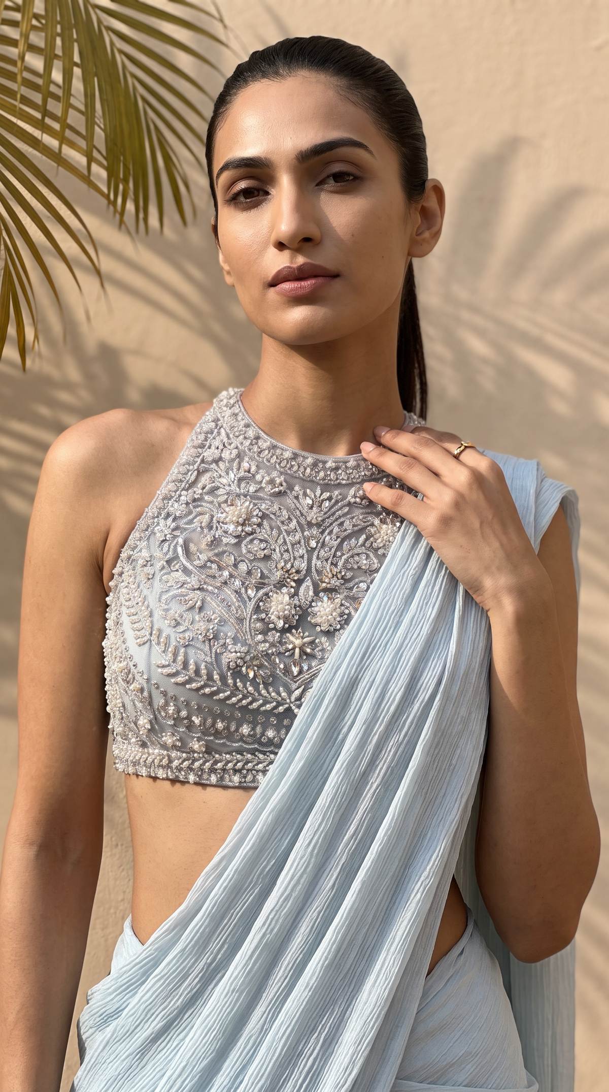 Seren - A Pre-draped Sari In 100% Silk