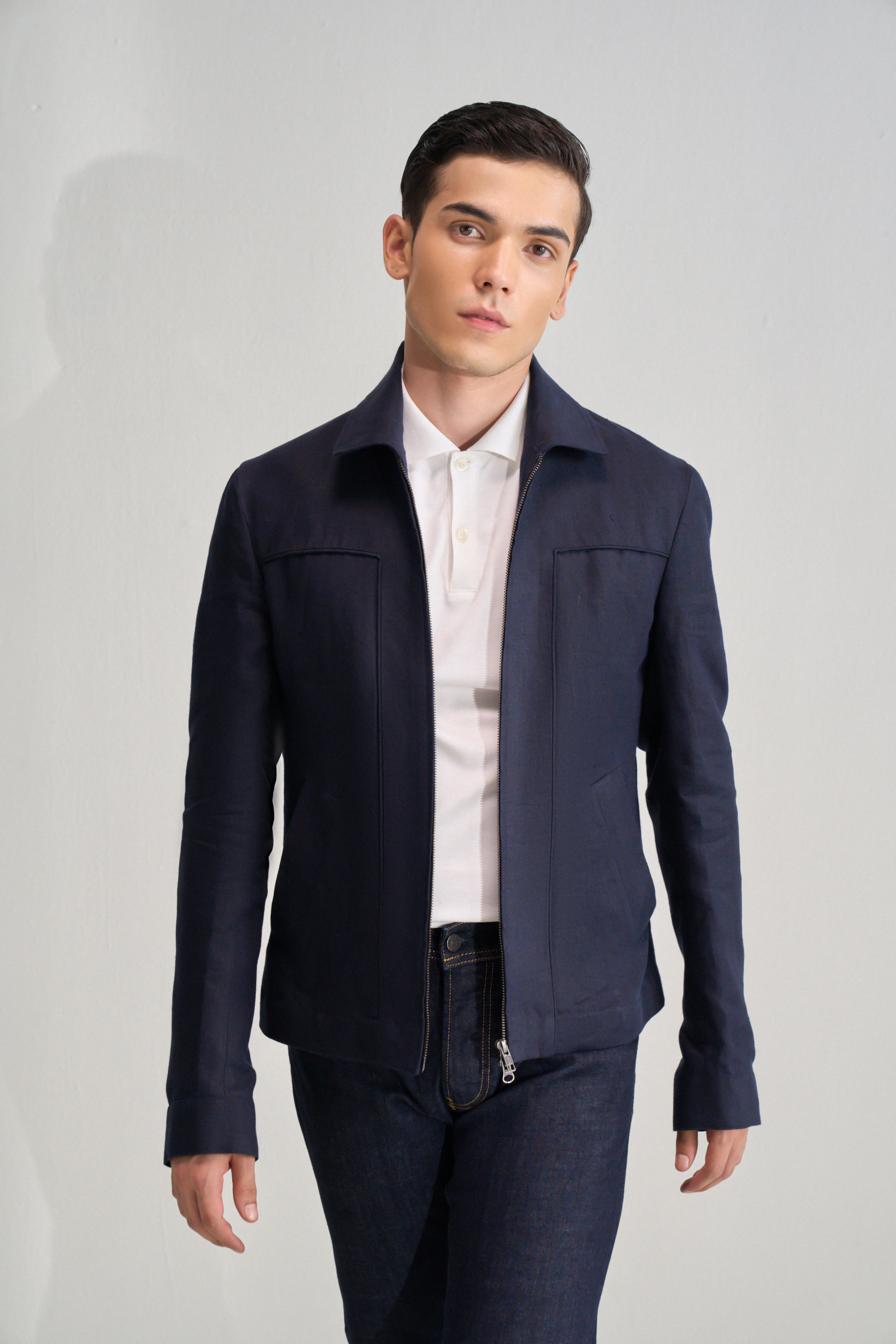 Minimal Zip-up Jacket