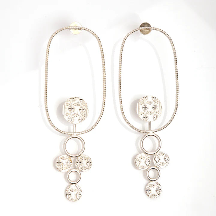 Mirage On The Moon Earrings Worn