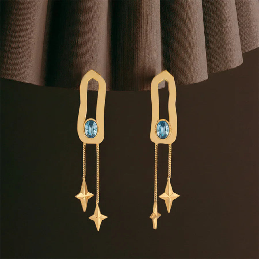 Gilded Sky Dangle Earrings