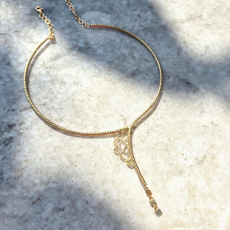 Luna Regina Kanthi Style Choker Necklace