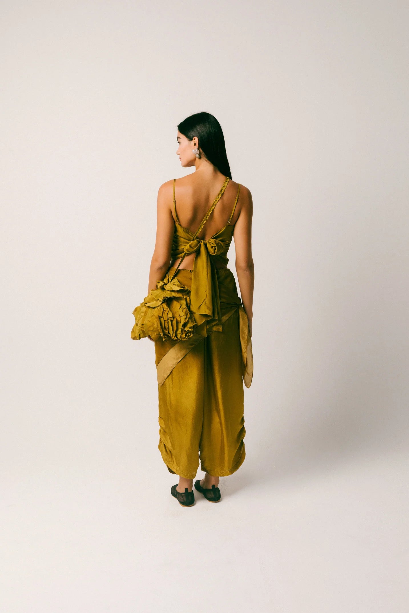 Rimba Silk Dhoti Set
