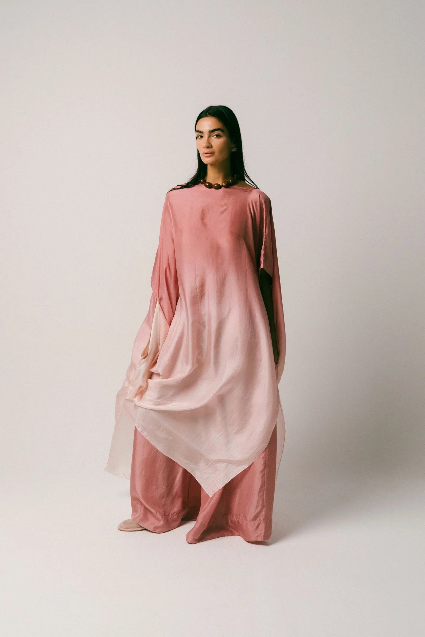 Bayu Silk Kaftan Set