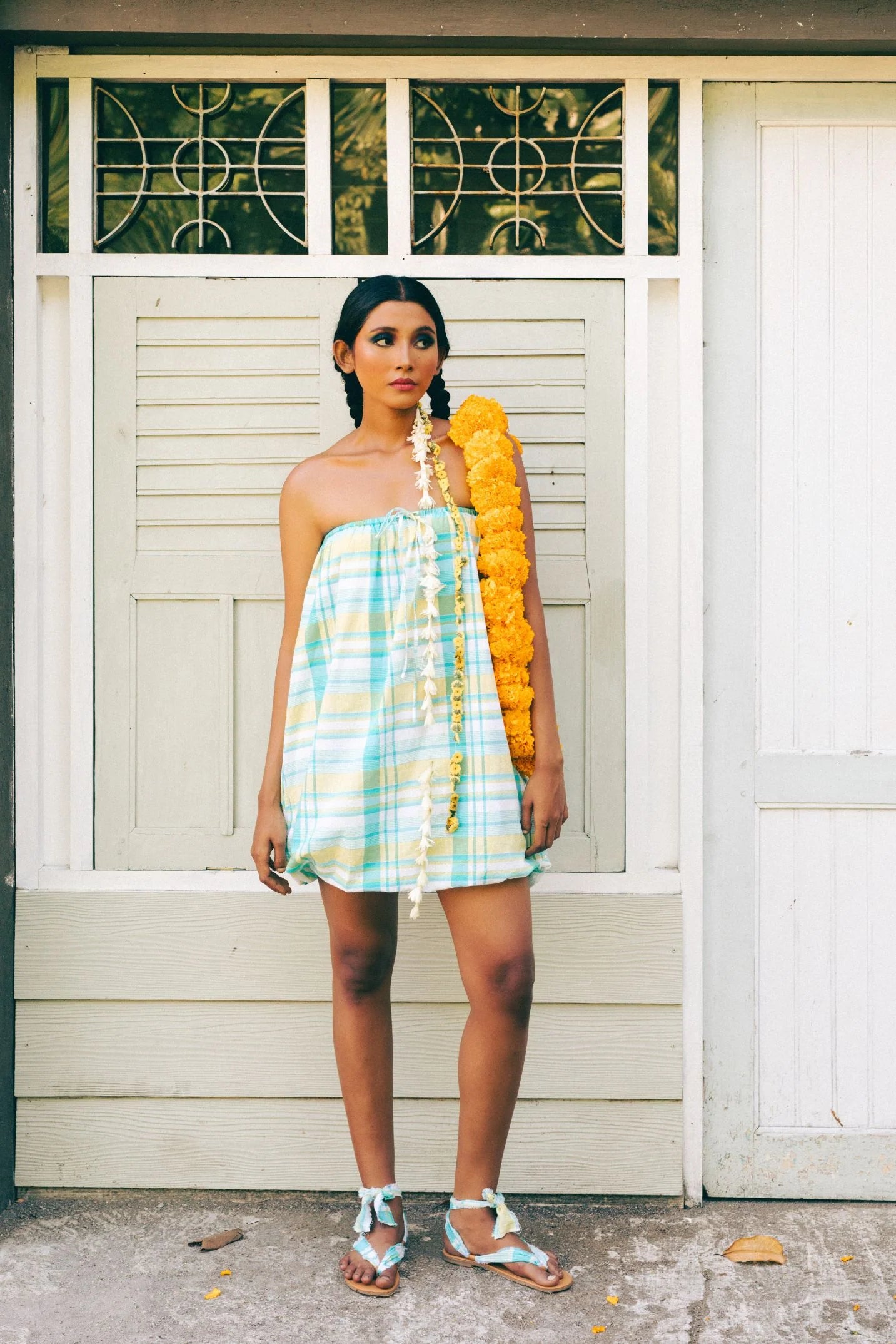 Pelangi Cotton Balloon Dress