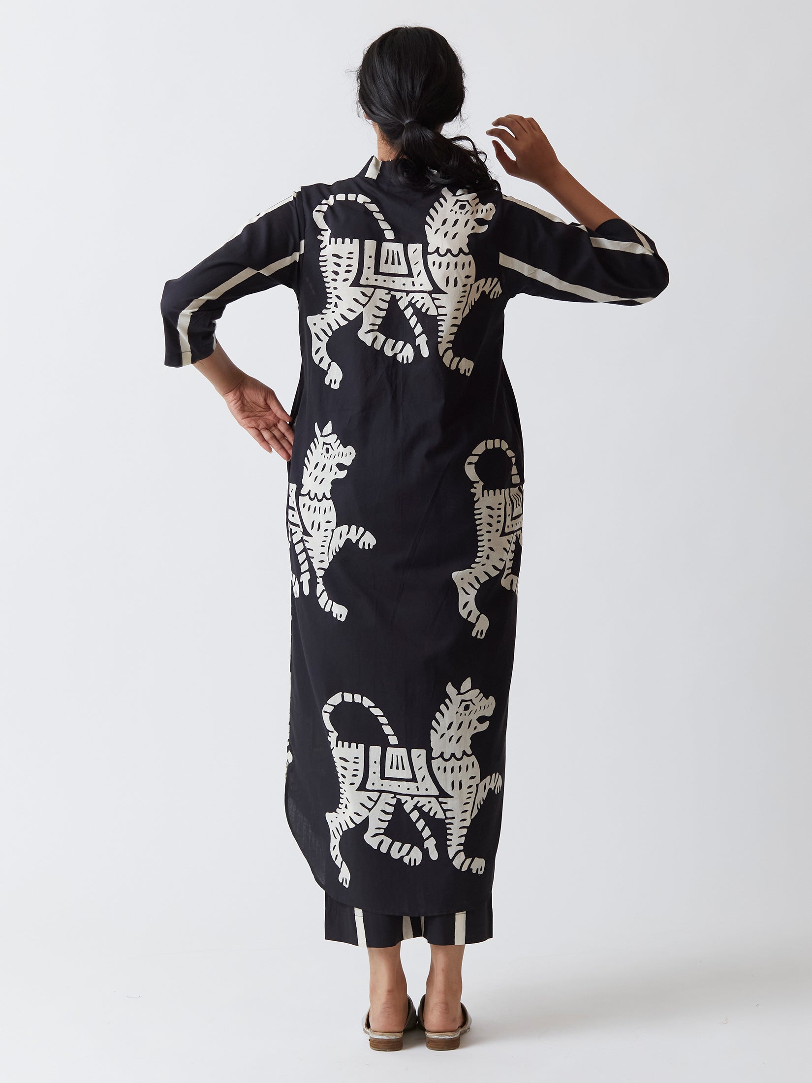 Sher Kurta Set (Black)