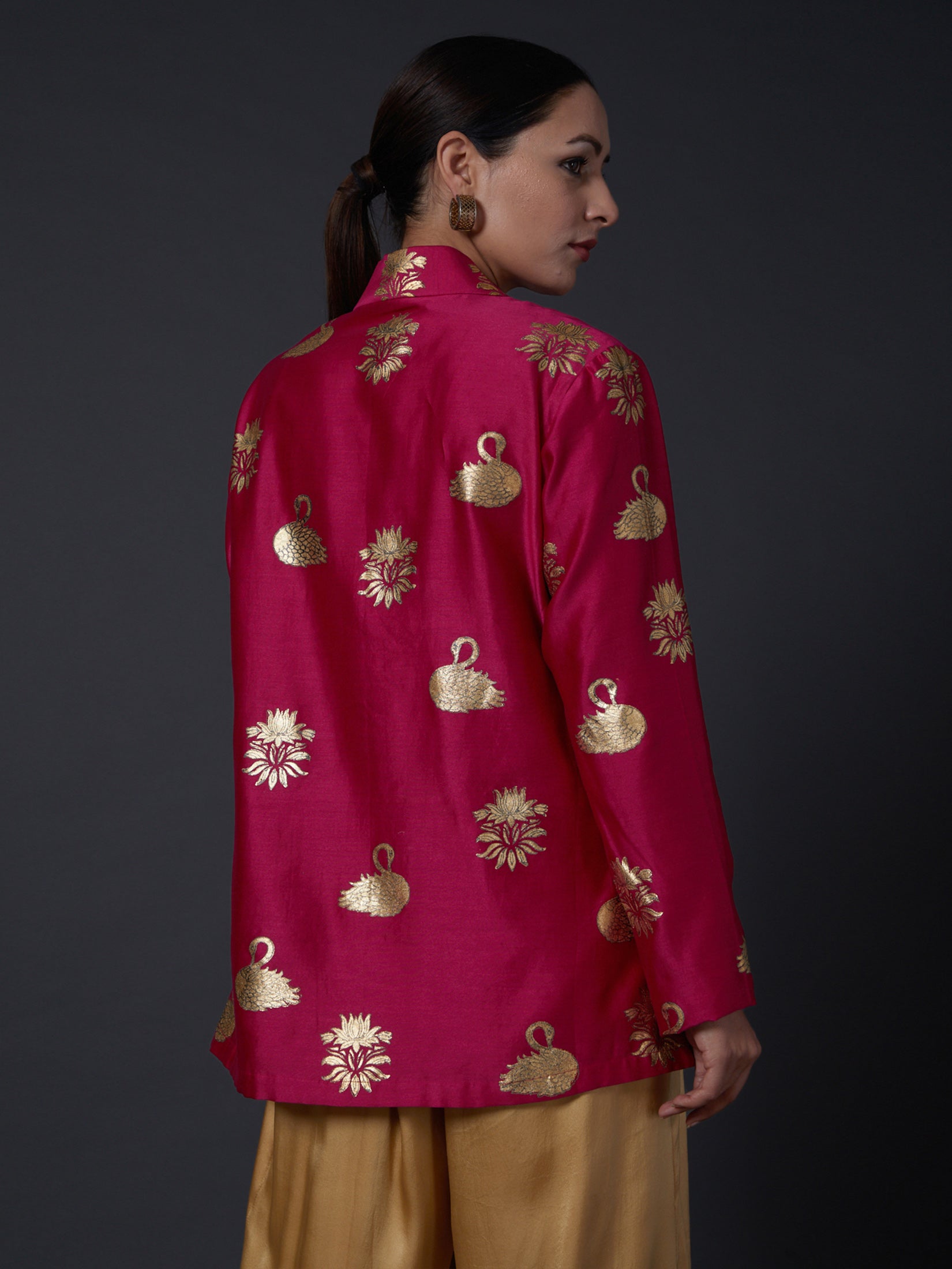 Fuchisa Block Printed Tunic