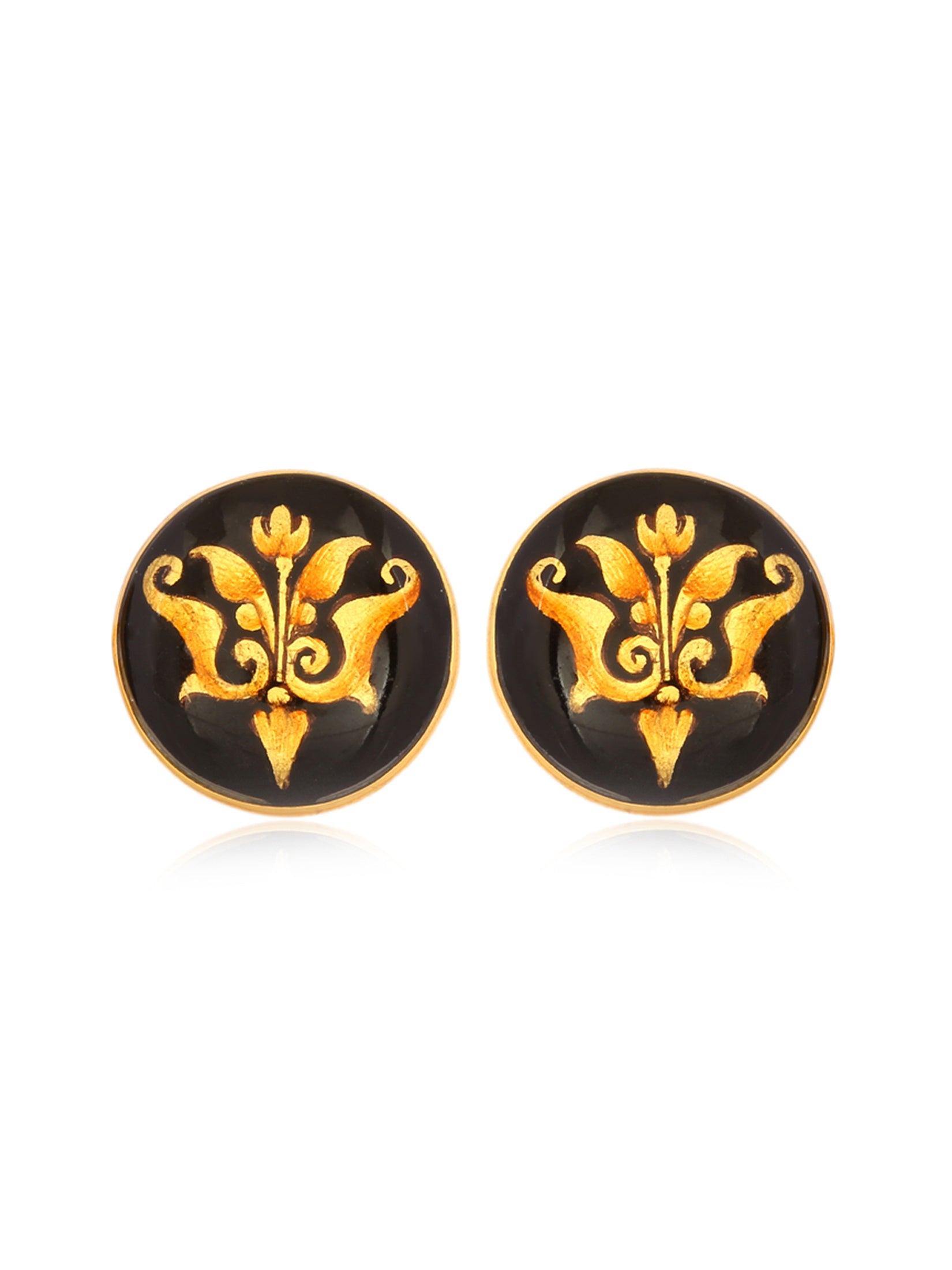 Black Amber Cufflinks