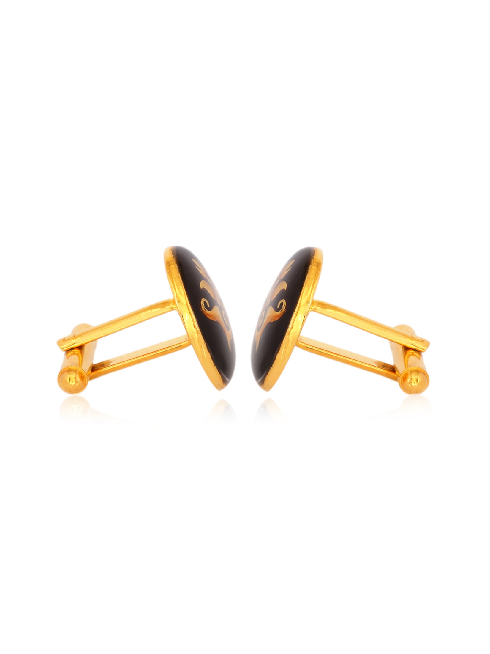 Black Amber Cufflinks
