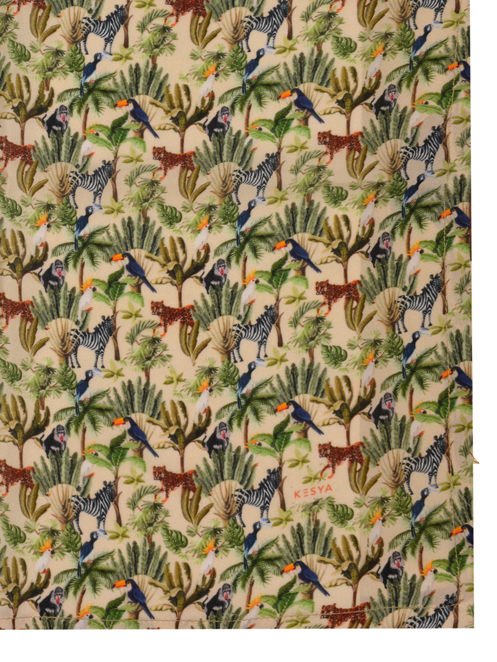 Beige Safari Reserve Pocket Square
