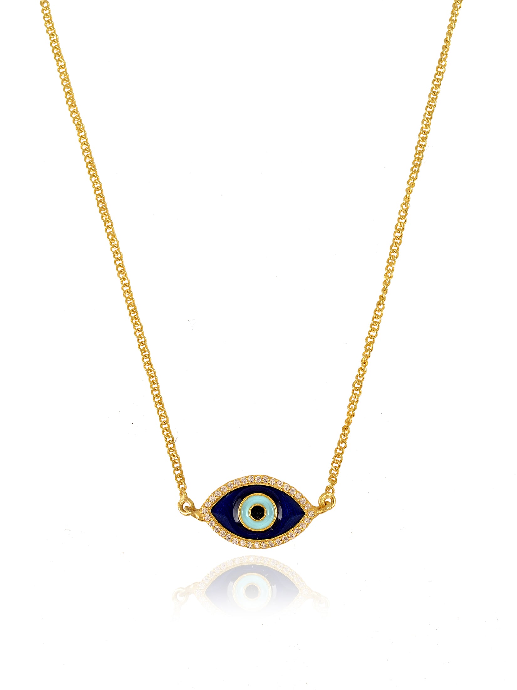 Blue Evil Eye Necklace