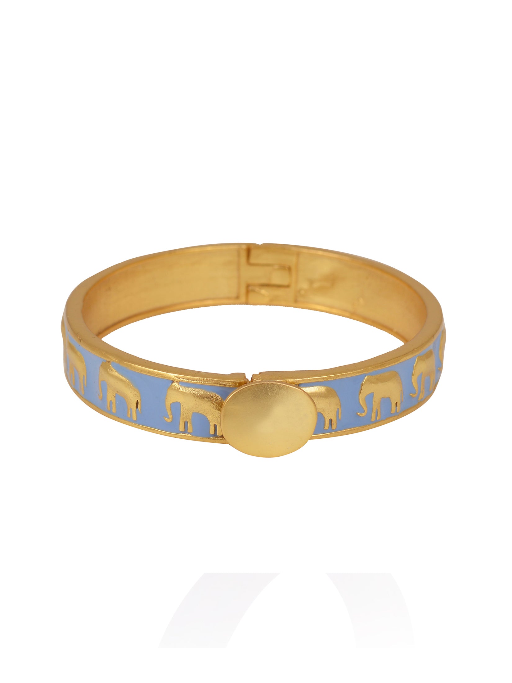 Blue Hathi Bangles