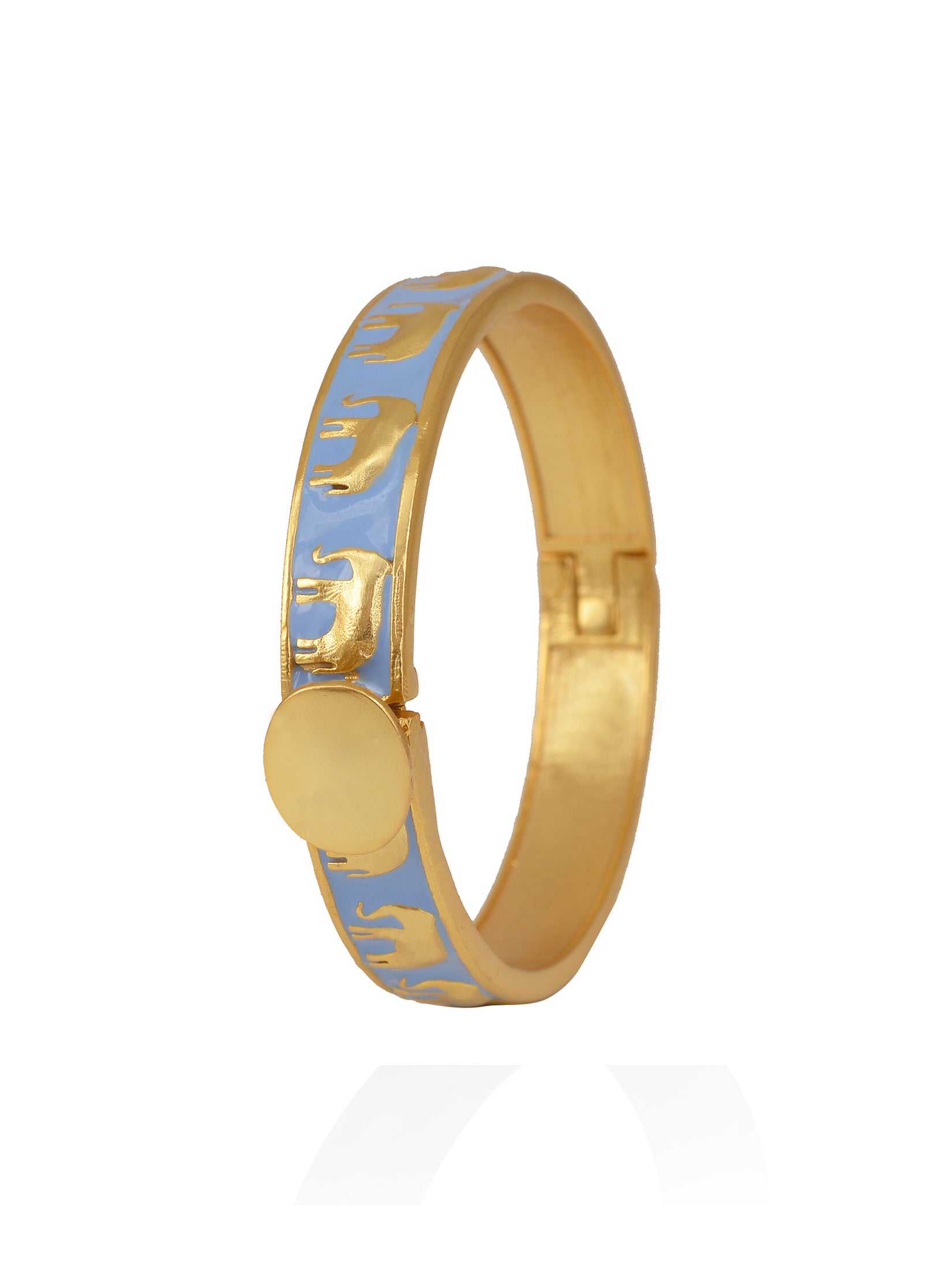 Blue Hathi Bangles