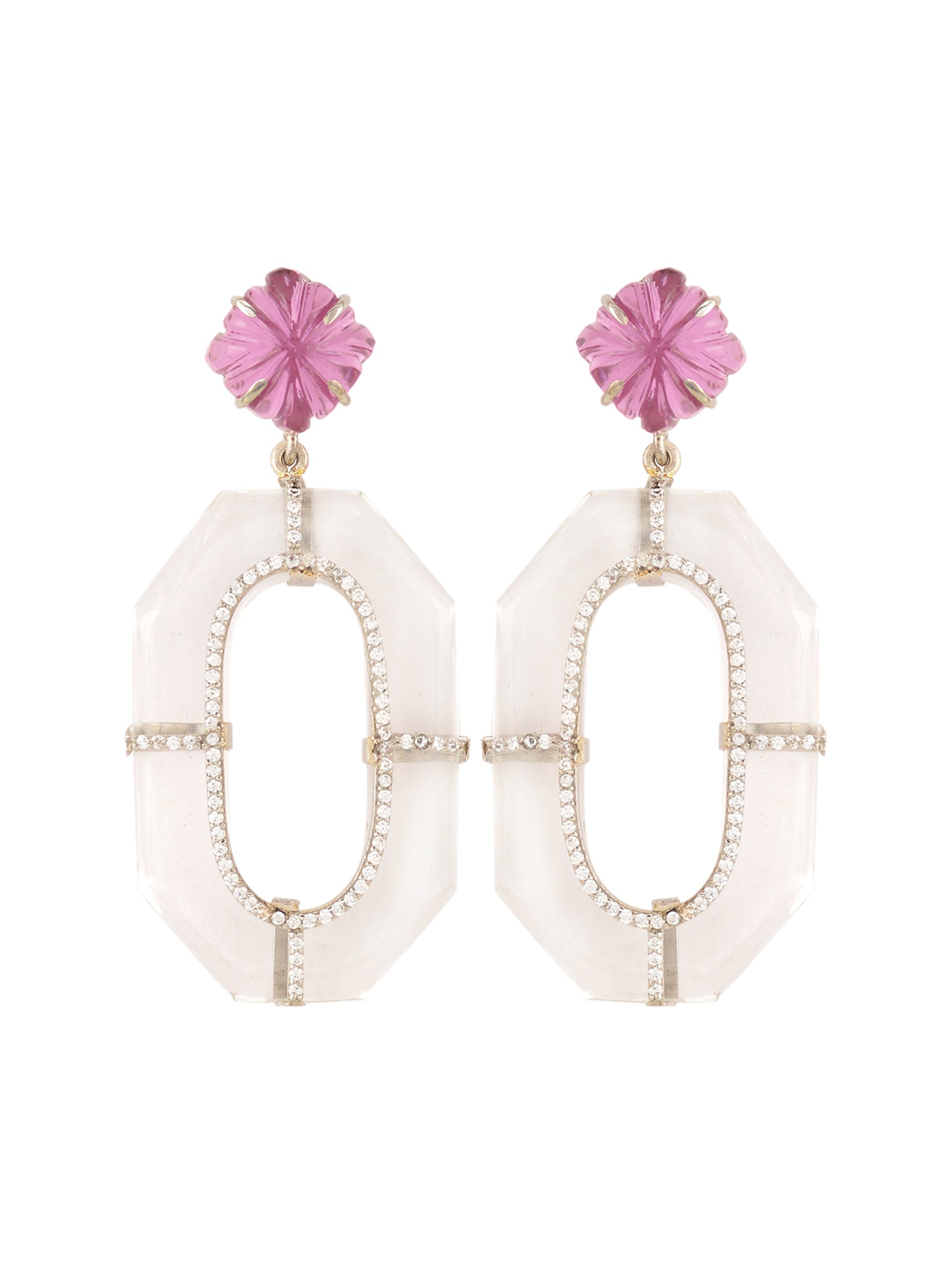 Crystal Elongate Earrings