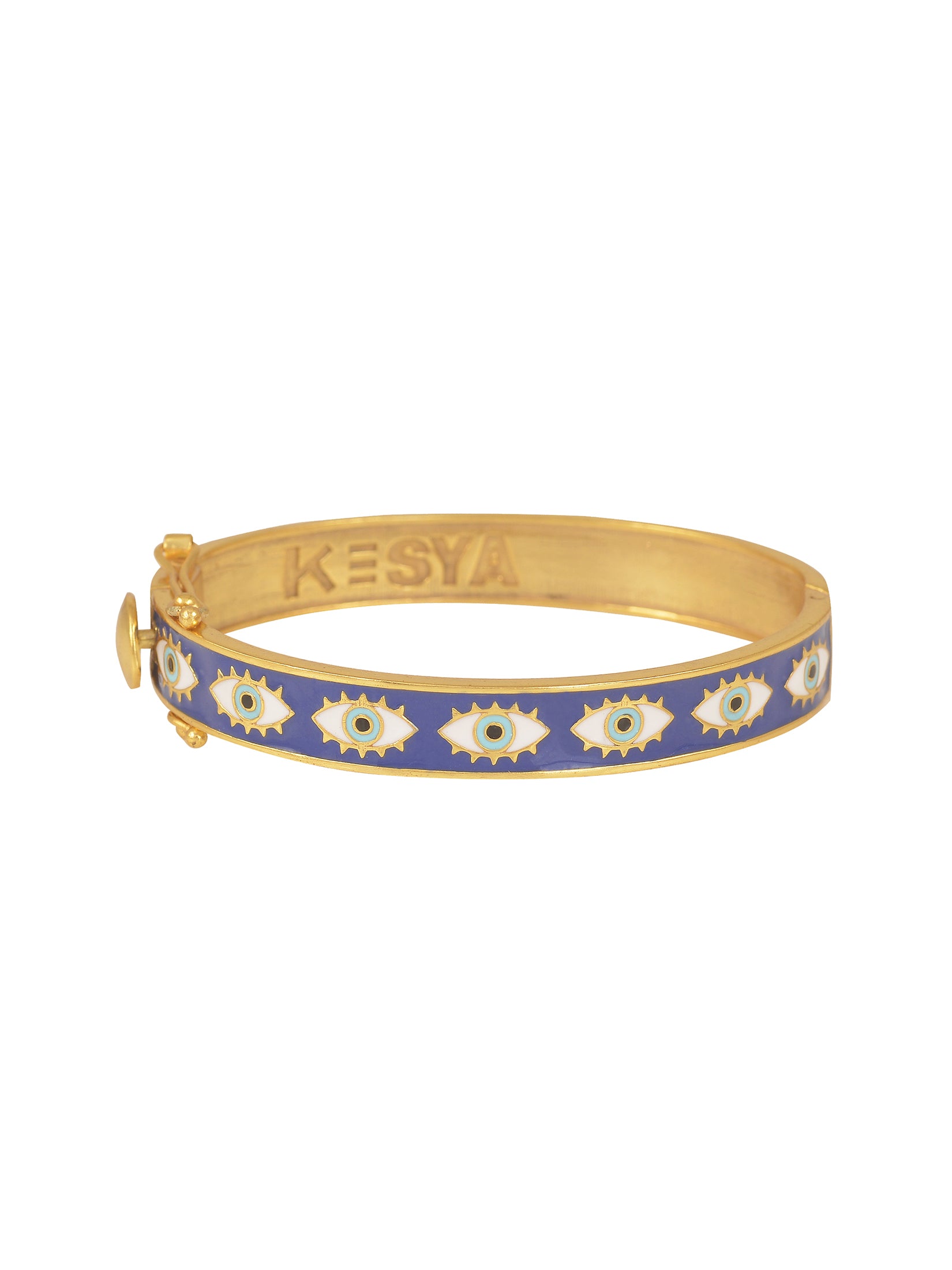 Blue Nazar Bangles