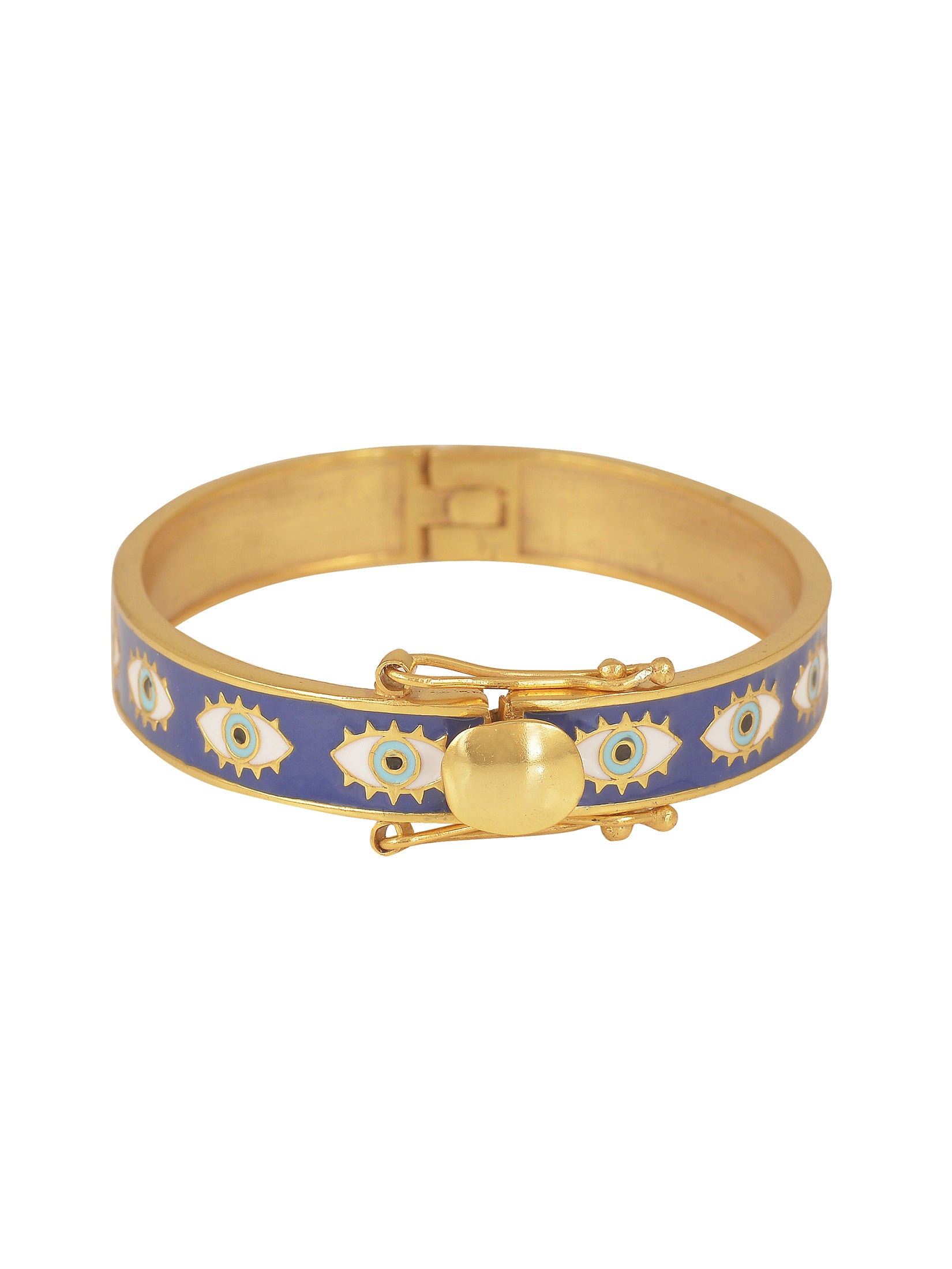 Blue Nazar Bangles