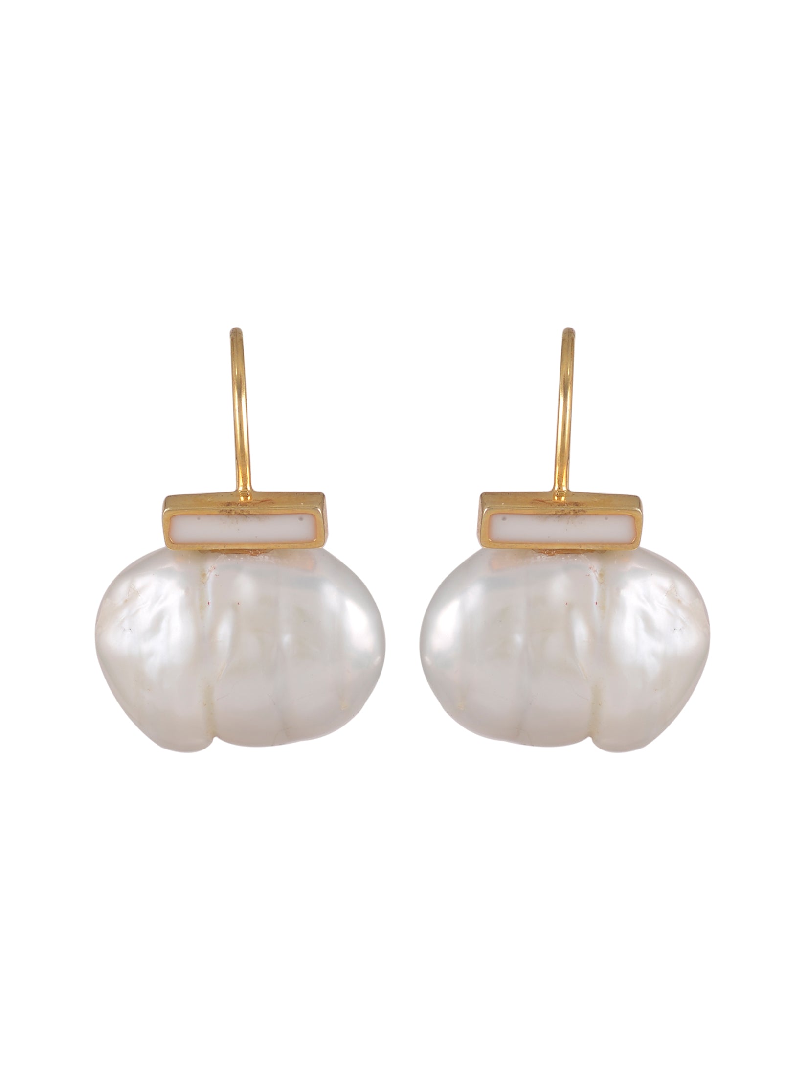 Enamel Line Earrings
