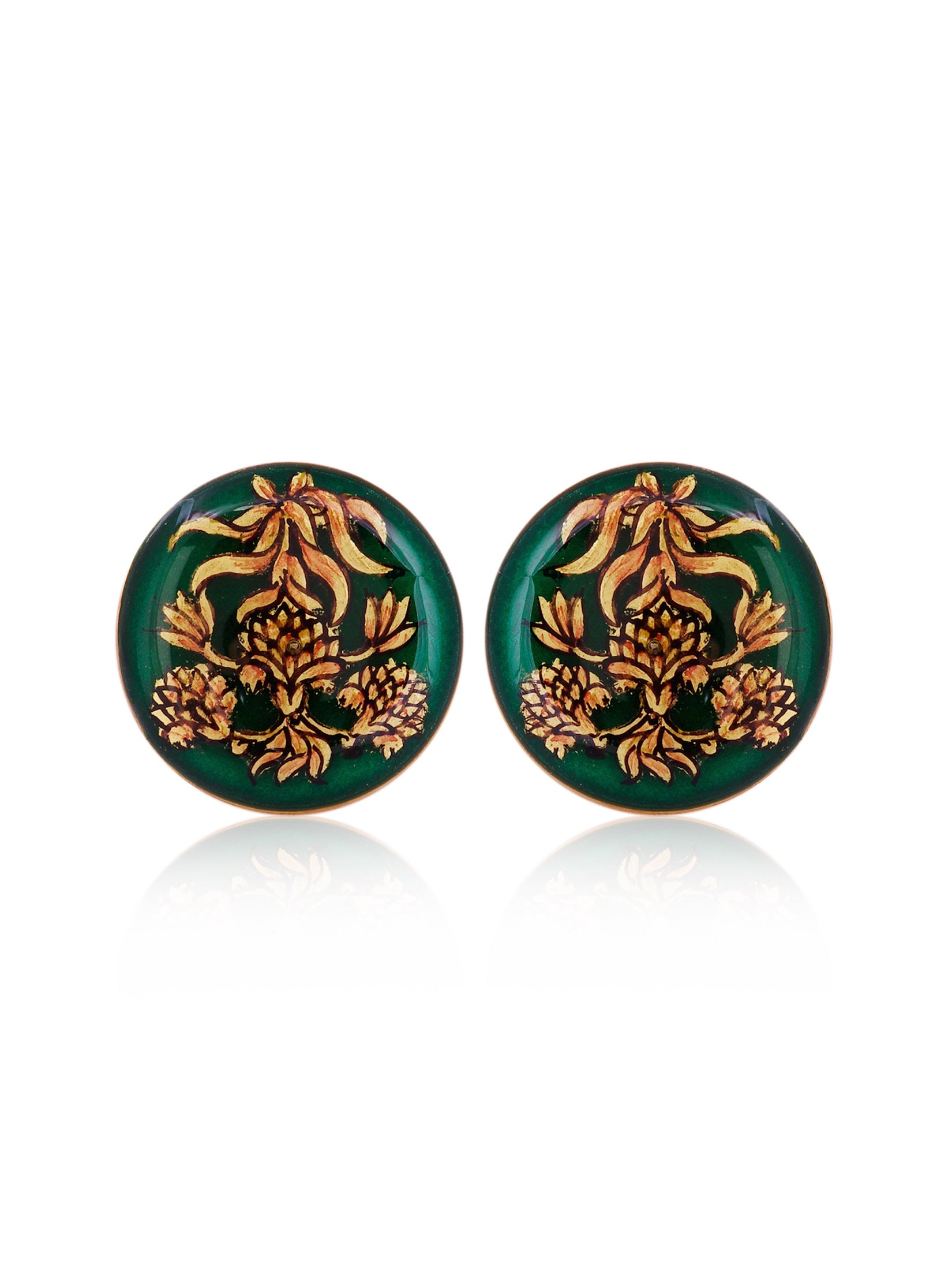 Green Ramgarh Cufflinks