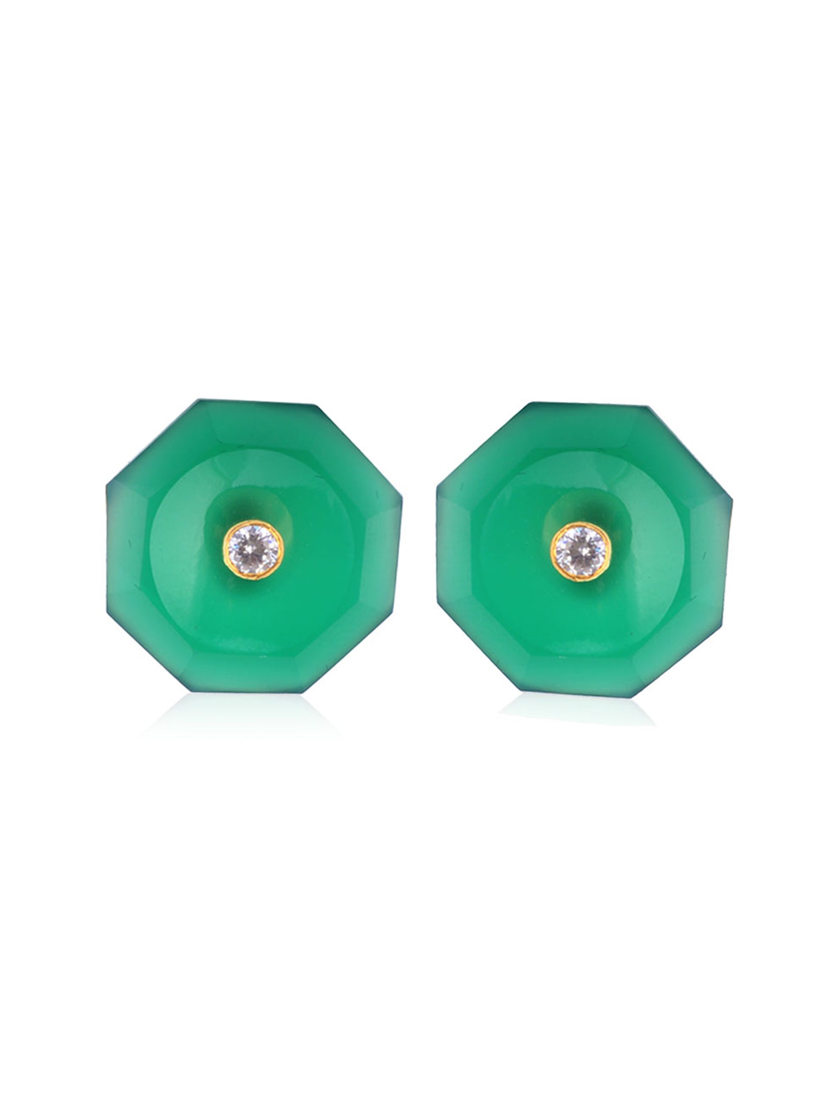 Green Onyx Cufflinks