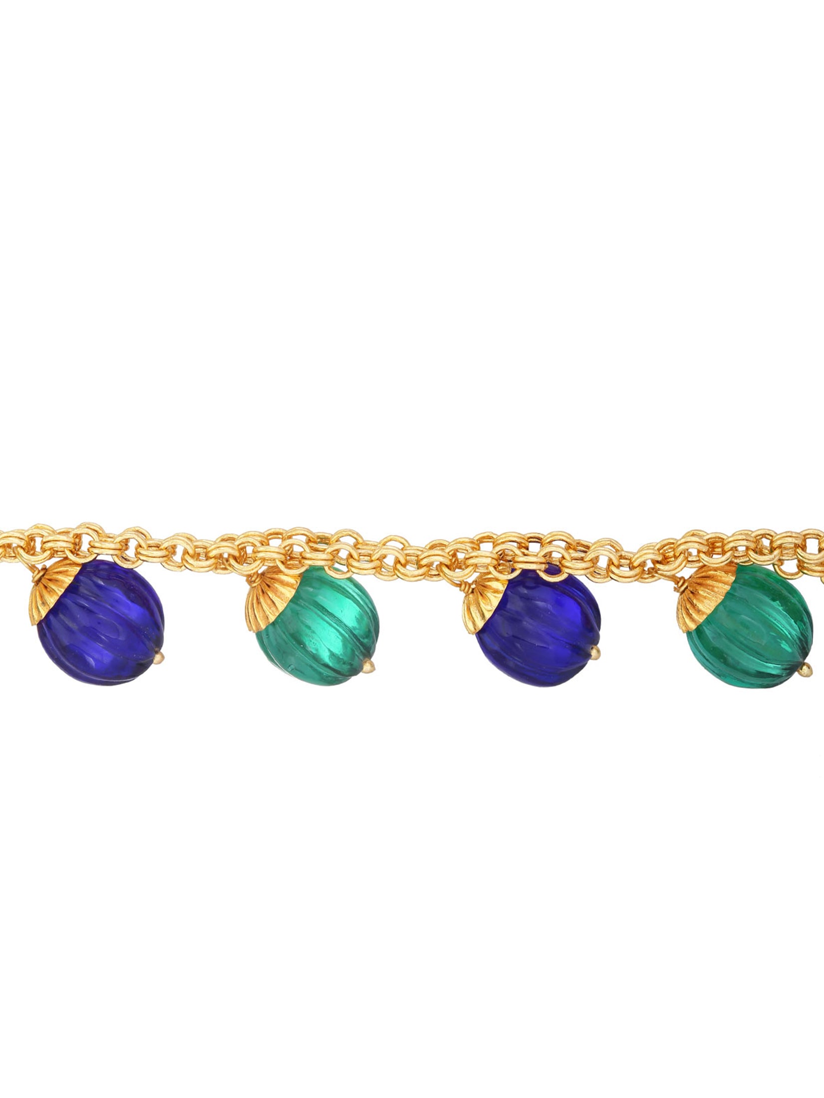 Green And Blue Melon Bracelet