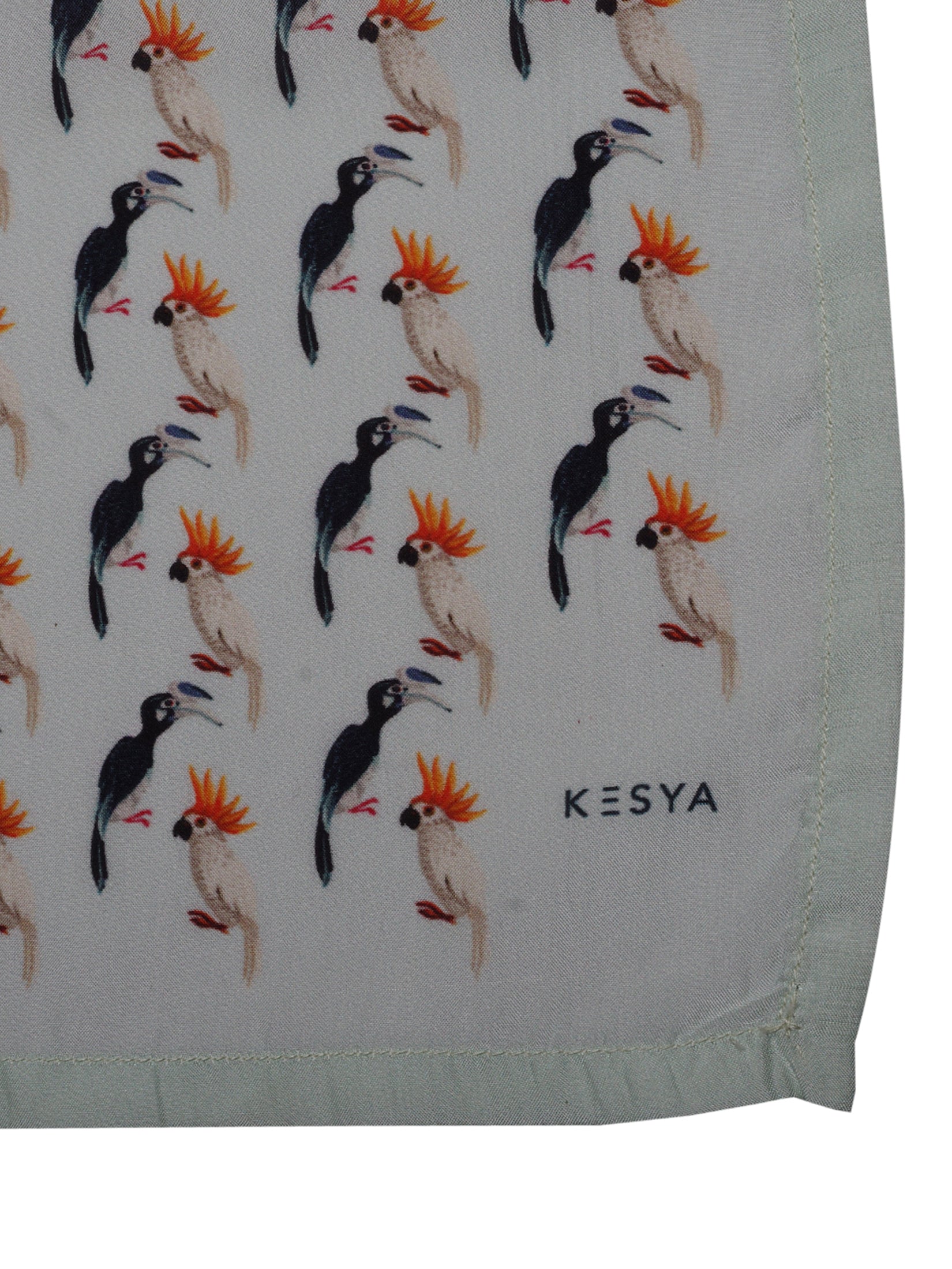 Hornbill Pocket Square