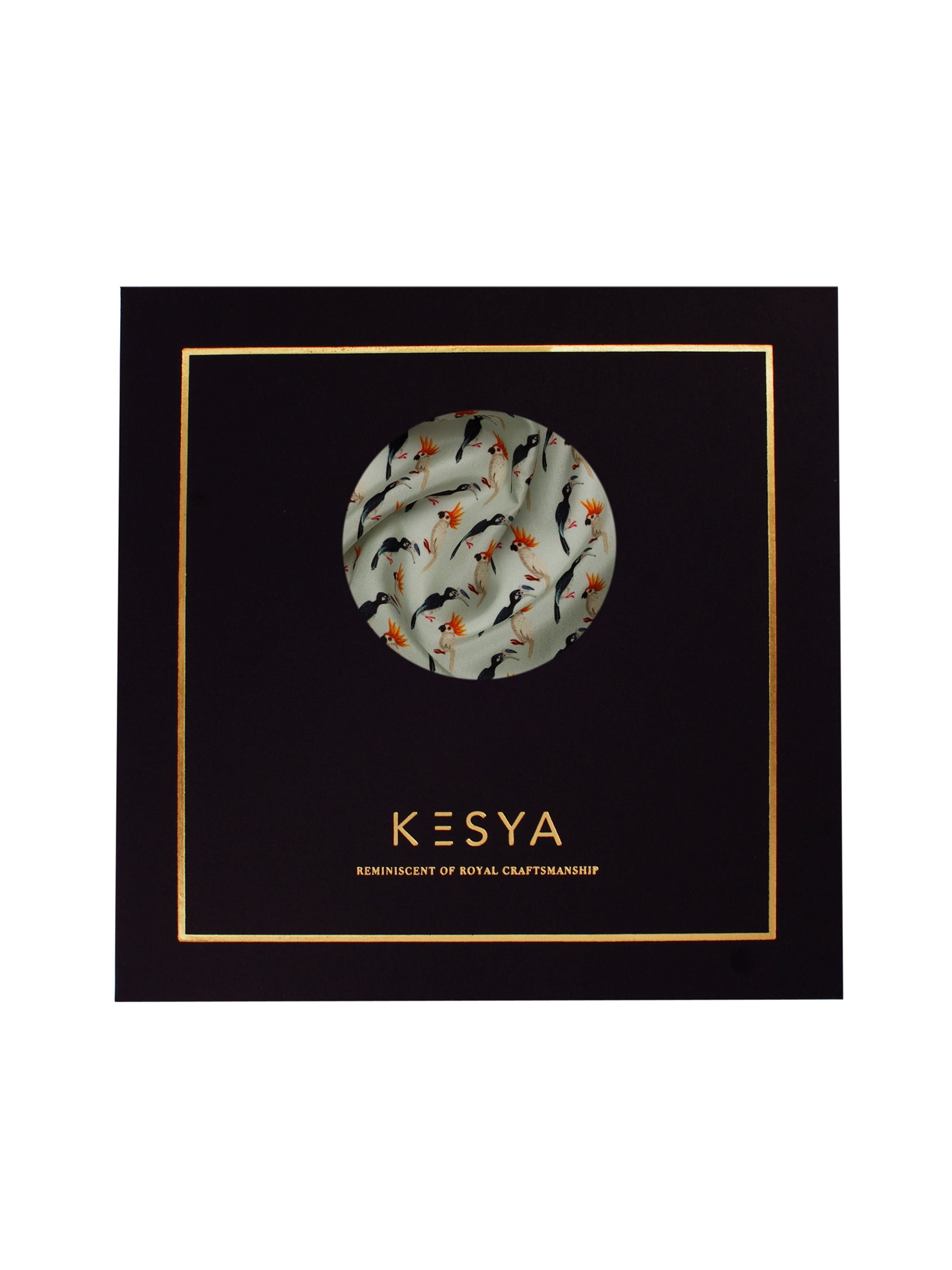 Hornbill Pocket Square